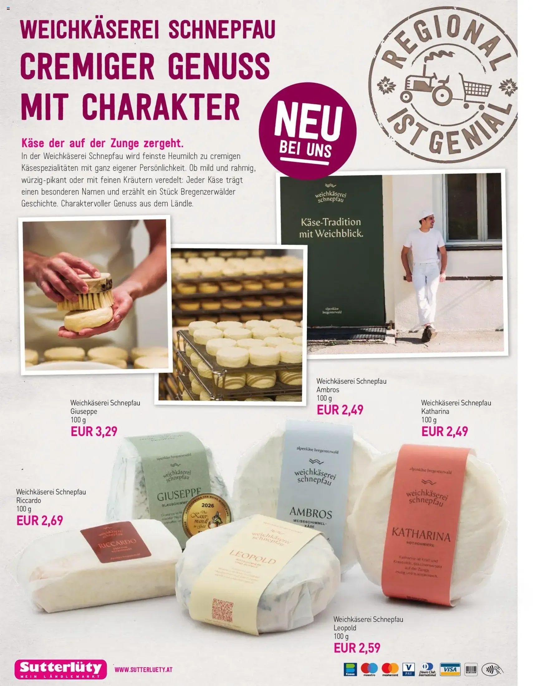 Sutterlüty Flugblatt - Gültiger Prospekt ab 15.10.2026, Seite 16 von insgesamt 16