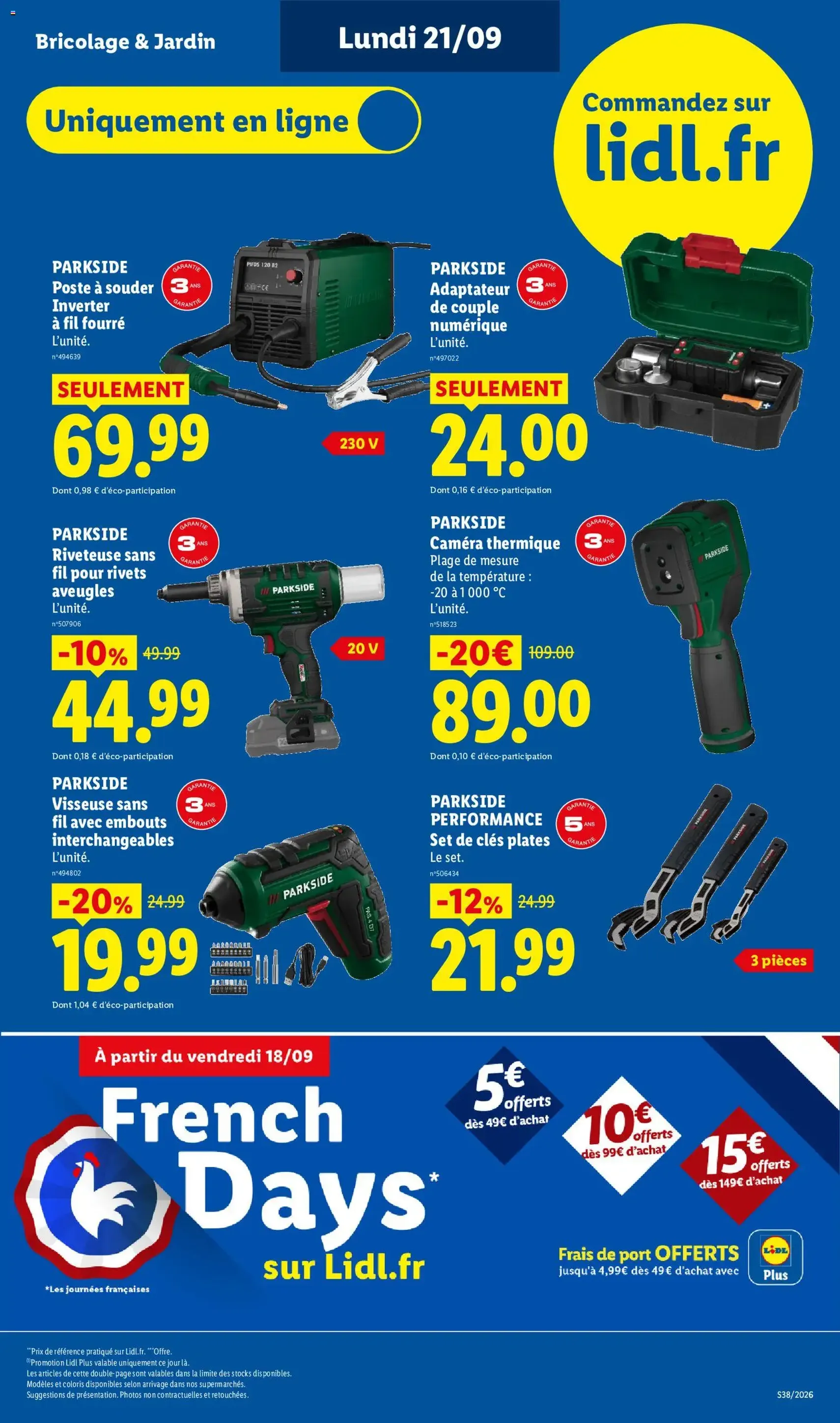 LIDL catalogue - brochure valable à partir du 17/09/2026, page 53 sur 67