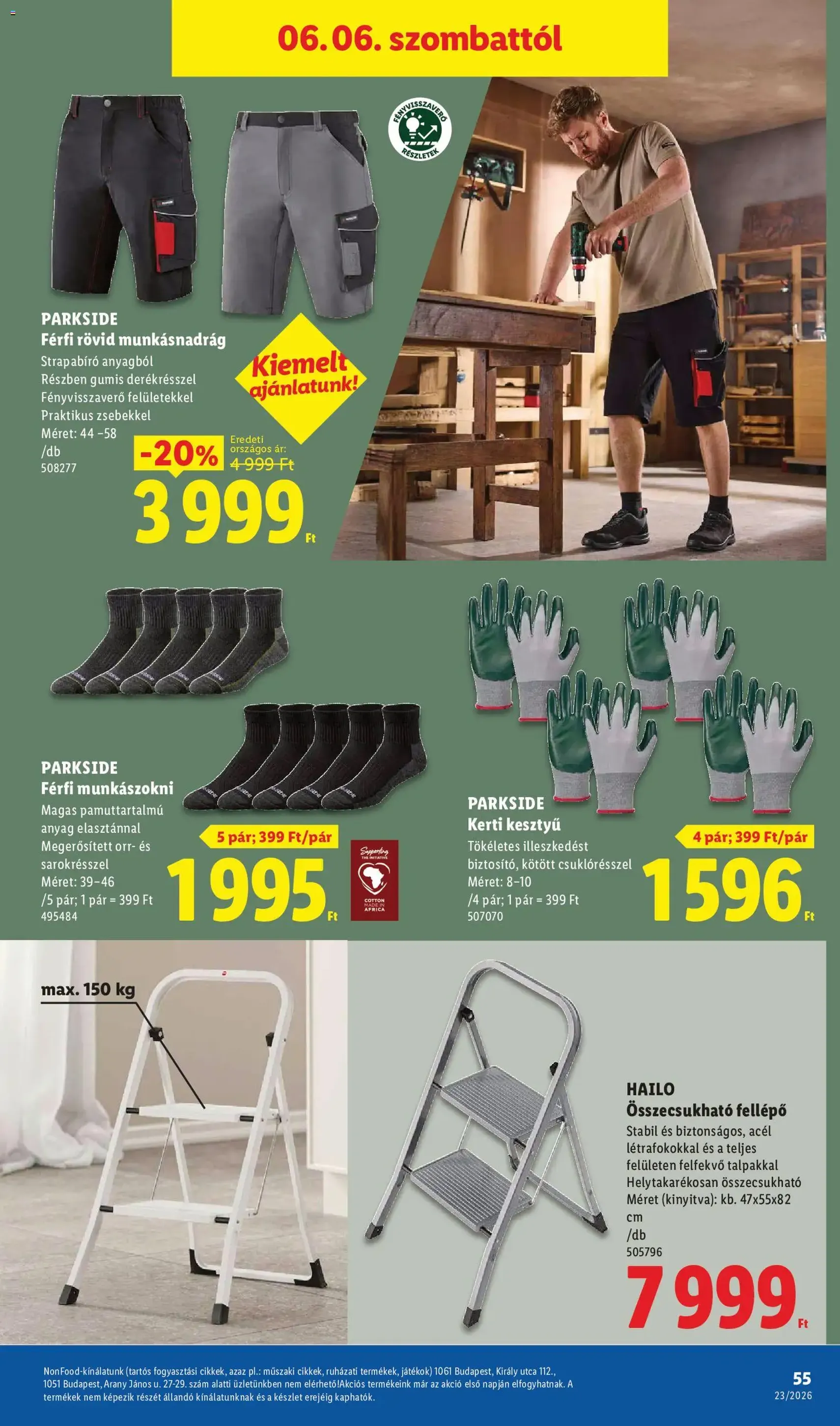 Lidl akciós újság - 2026.06.04. érvényes szórólap 55 oldal 80 oldalból