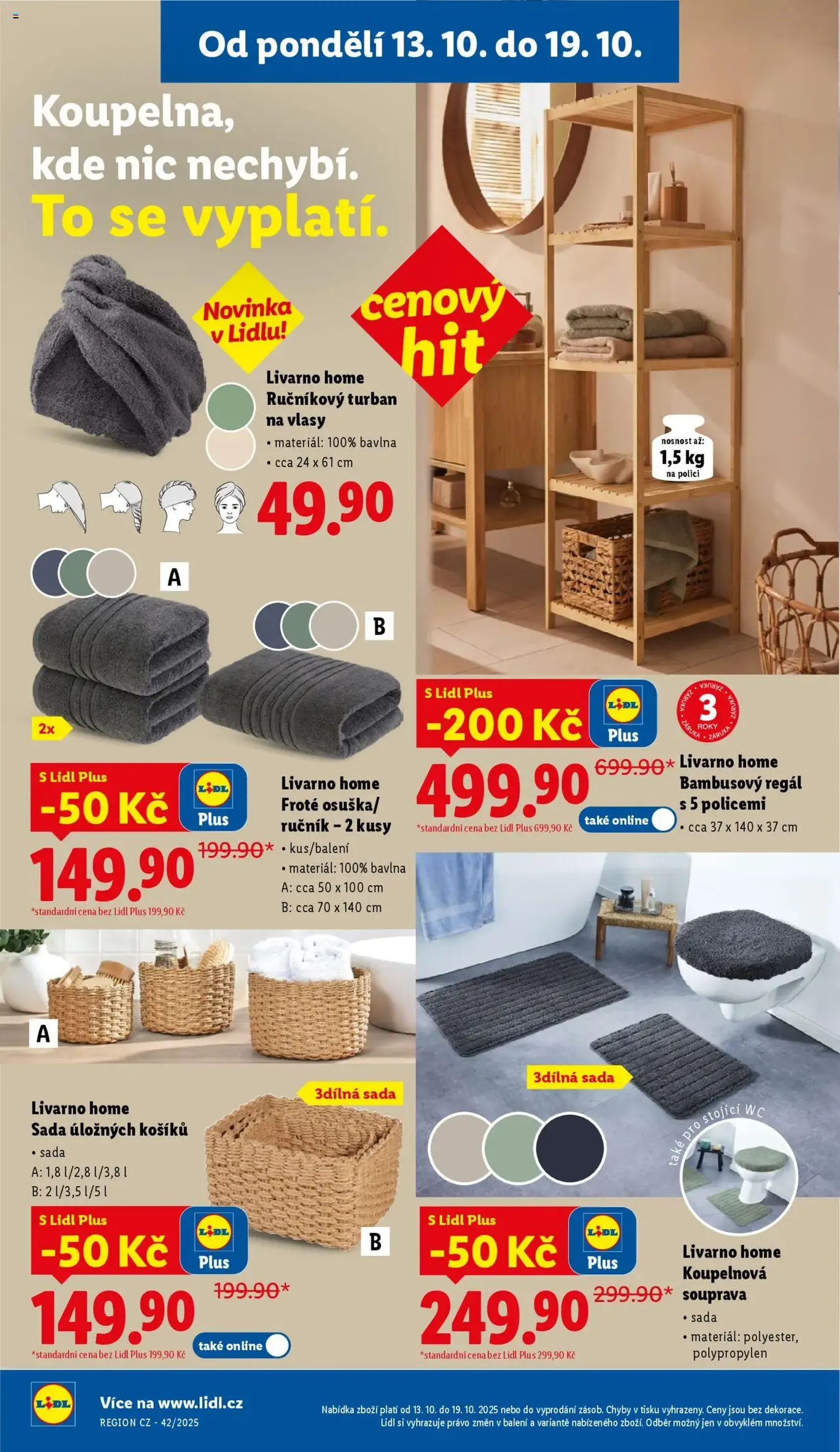 Lidl leták - platný leták od 13.10.2025 strana 34 z 43 Lidl leták - platný leták od 13.10.2025 strana 34 z 43