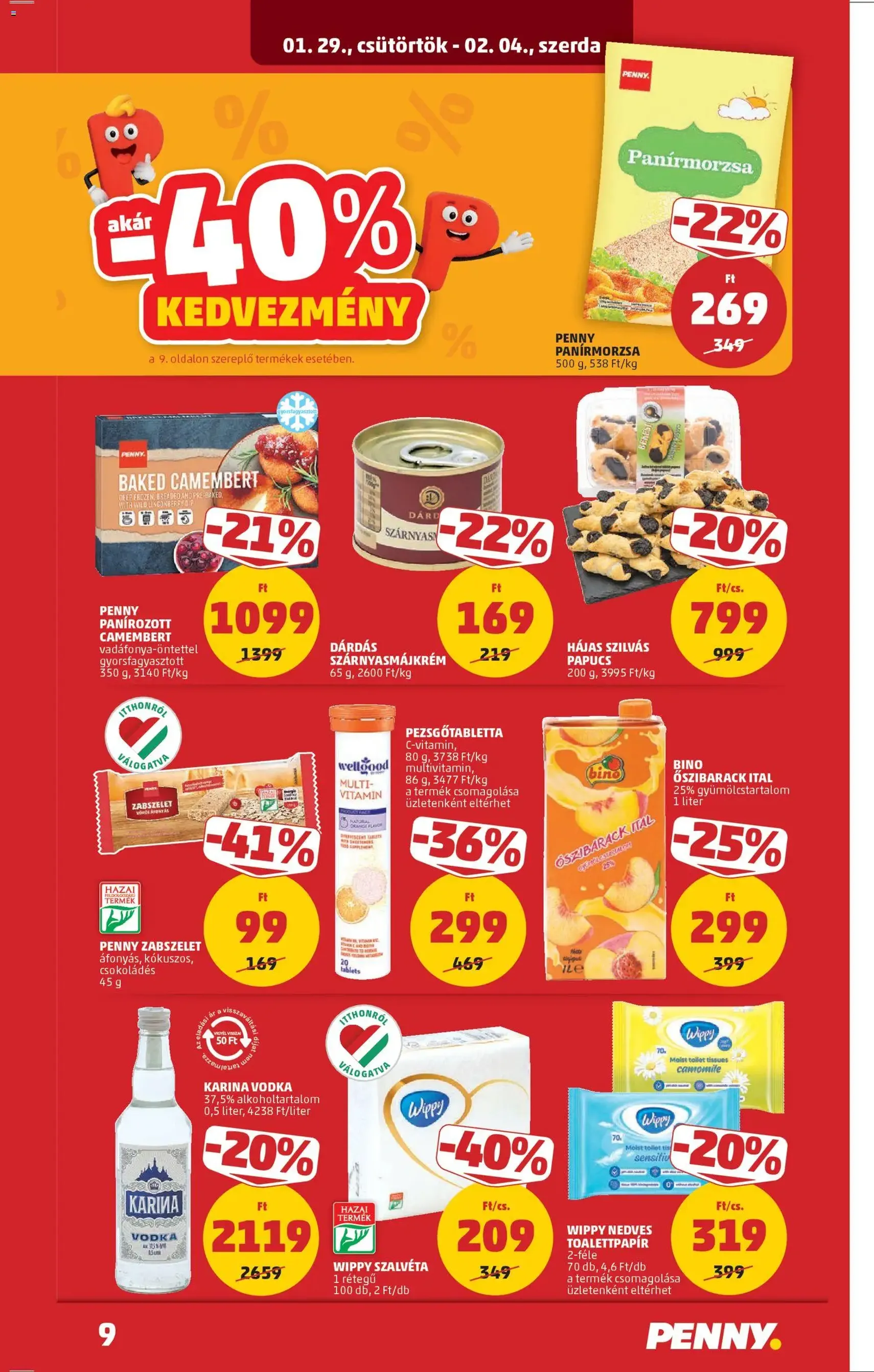 PENNY Akciós újság - 2026.01.29. érvényes szórólap 13 oldal 42 oldalból