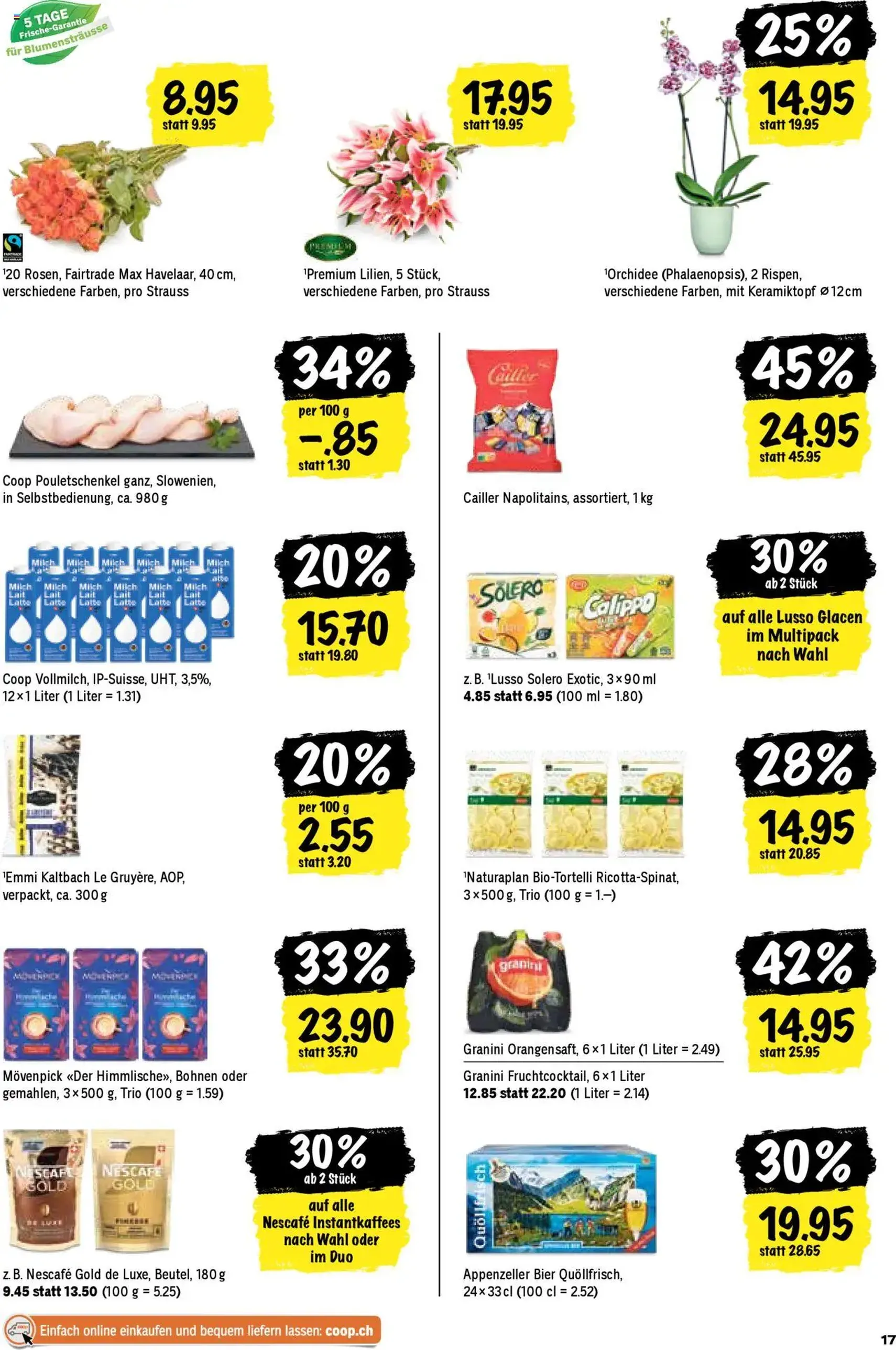 Coop Aktionen - Gültiger Prospekt ab 28.08.2025, Seite 17 von insgesamt 24 Coop Aktionen - Gültiger Prospekt ab 28.08.2025, Seite 17 von insgesamt 24