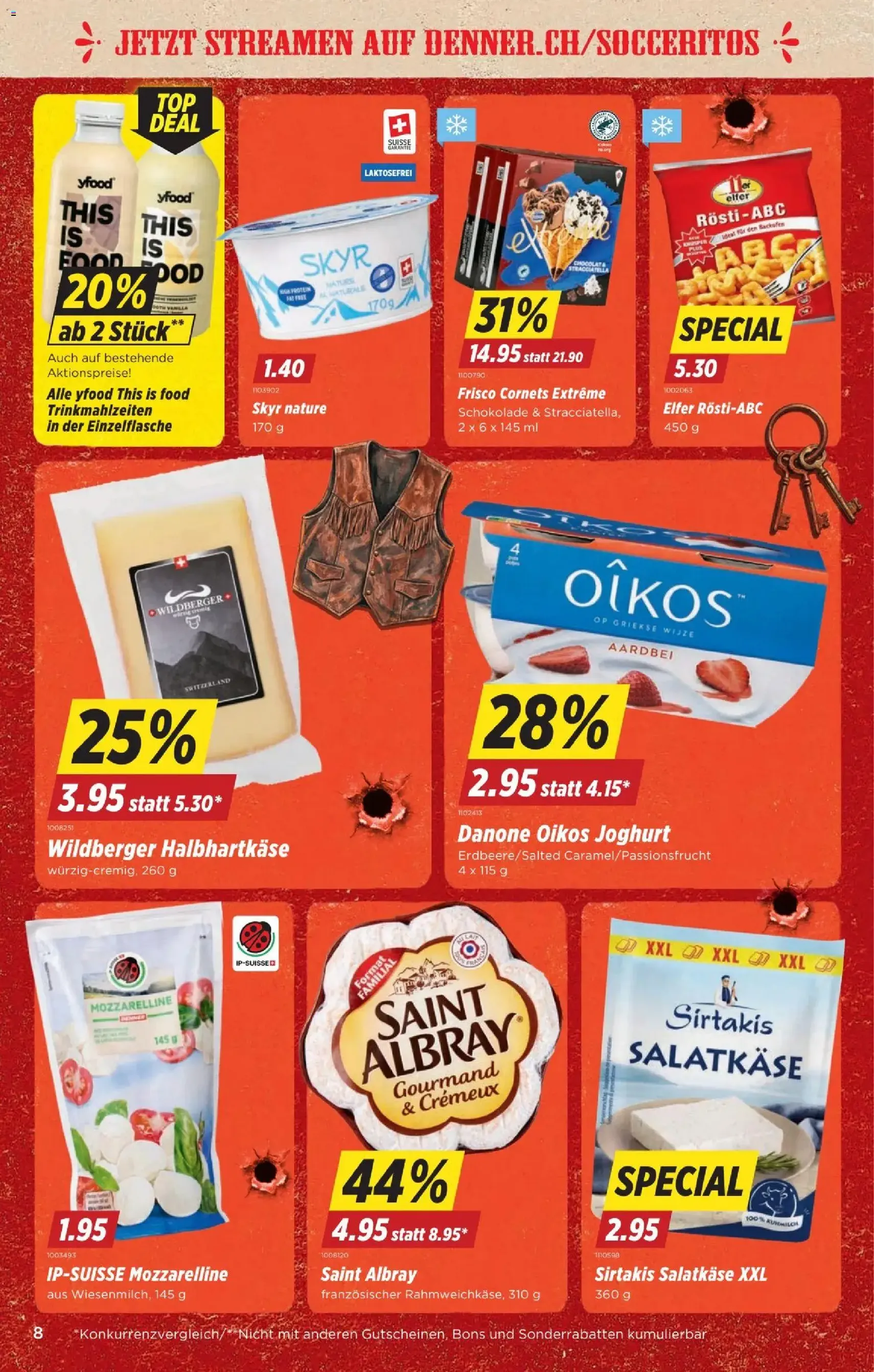 Denner aktionen - Gültiger Prospekt ab 18.06.2026, Seite 8 von insgesamt 22