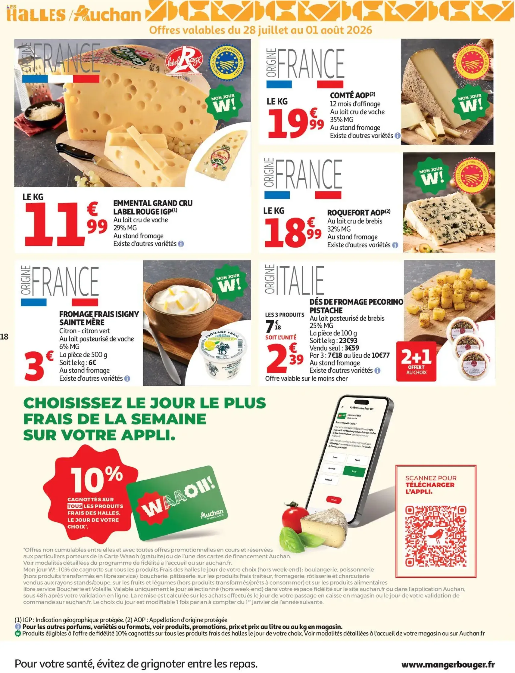 Auchan folder / publicité - geldige folder vanaf 28/07/2026 pagina 18 van 54