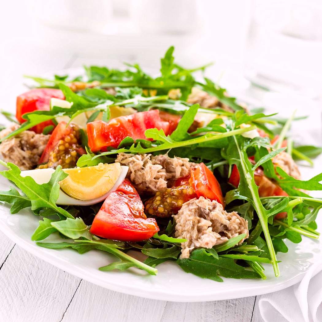 Insalata di tonno con uova
