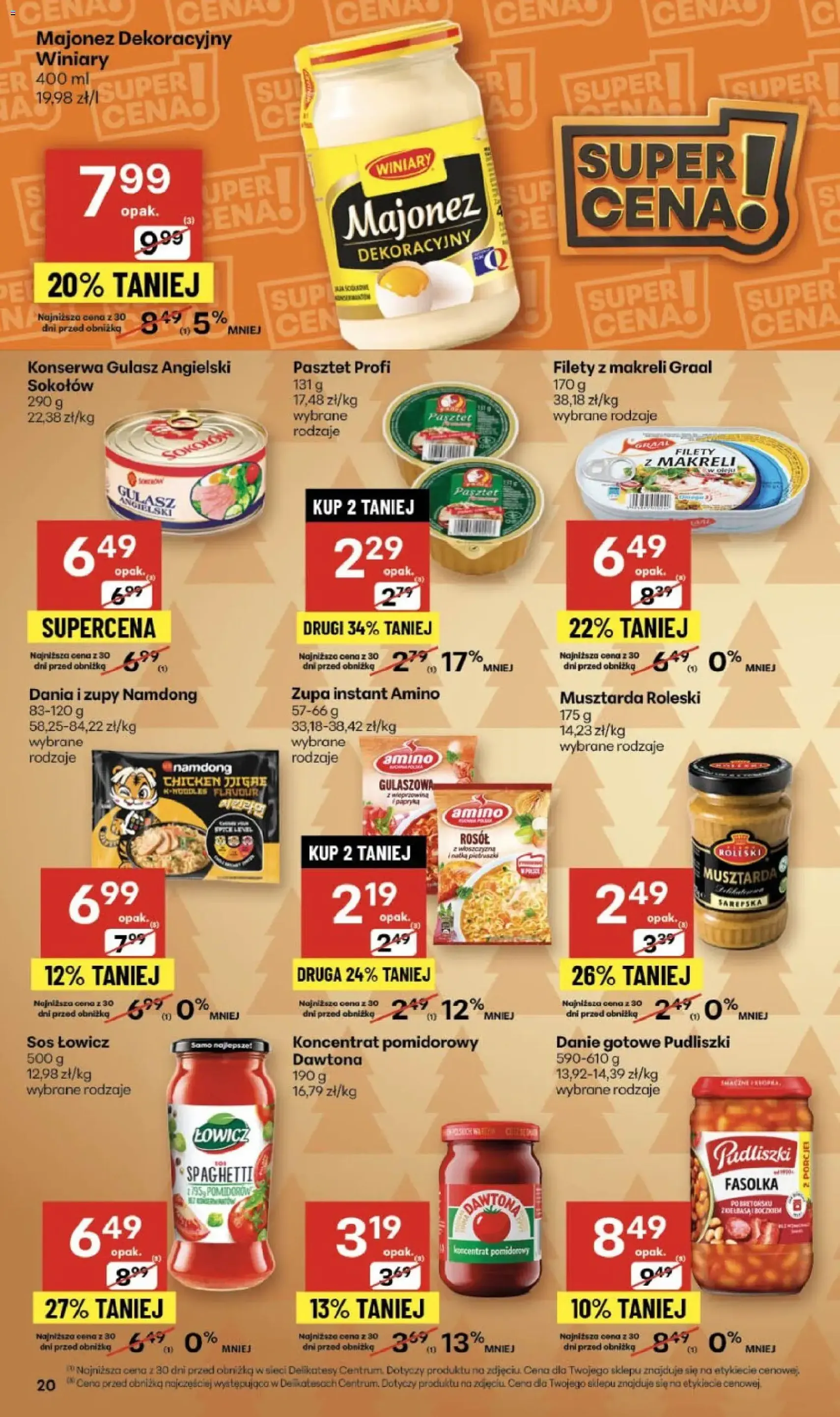 Delikatesy Centrum Gazetka - ważny gazetka od 04.12.2025 strona 20 z 40