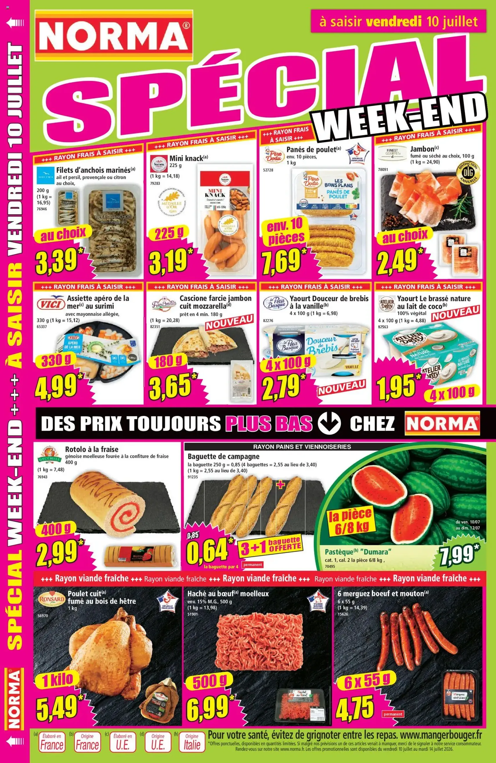 Norma catalogue - brochure valable à partir du 08/07/2026, page 12 sur 12
