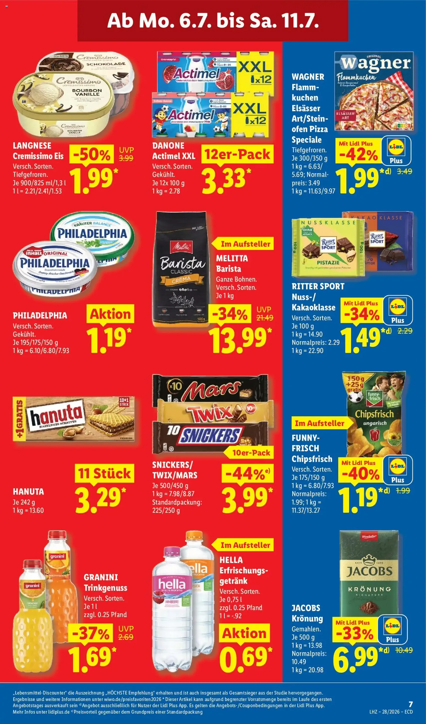 Lidl Prospekt - Gültiger Prospekt ab 06.07.2026, Seite 13 von insgesamt 62