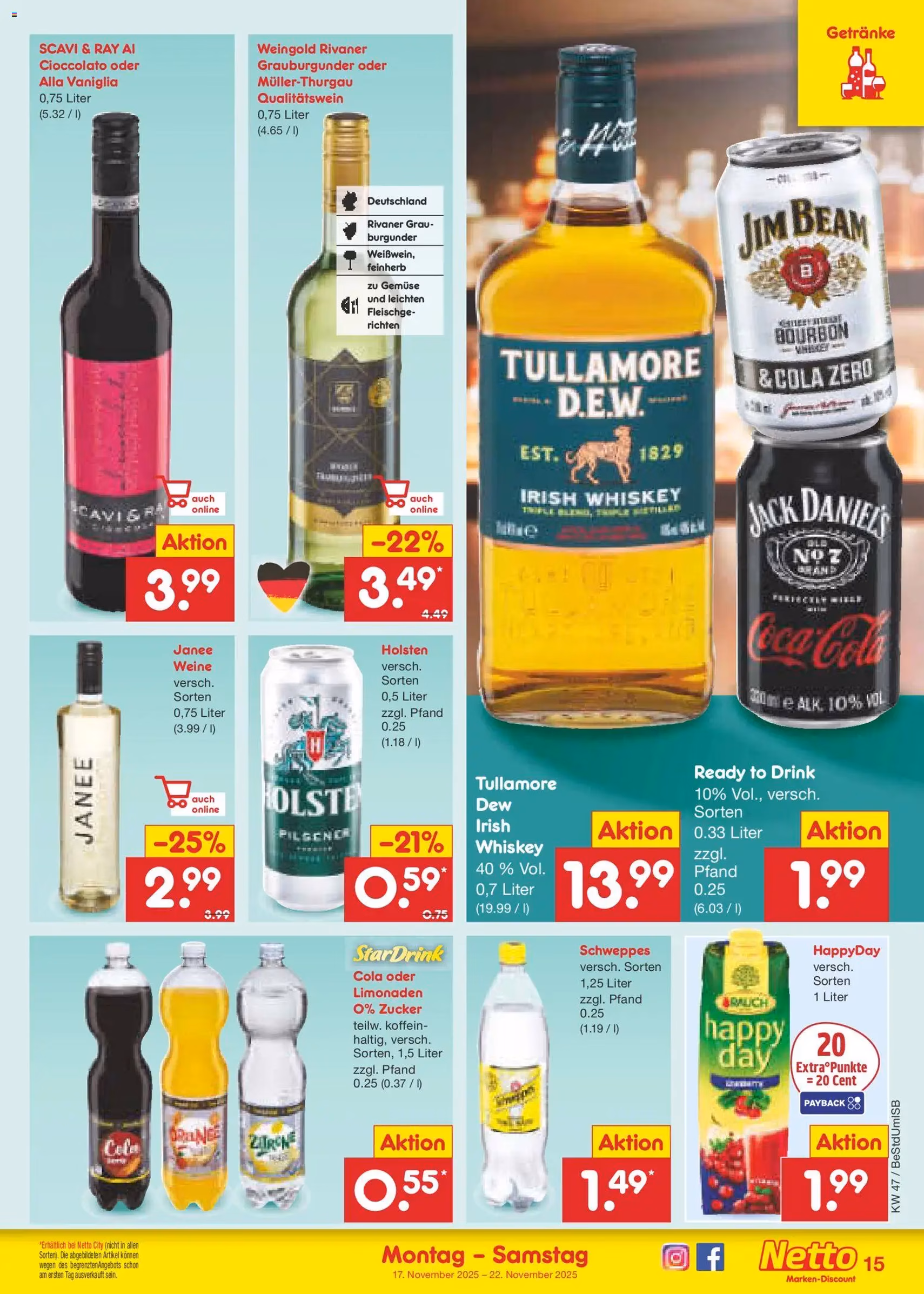 Netto Marken-Discount - Black Friday - Gültiger Prospekt ab 17.11.2025, Seite 15 von insgesamt 60