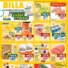 Billa Velký leták - náhled letáku platný od 21.01.2026