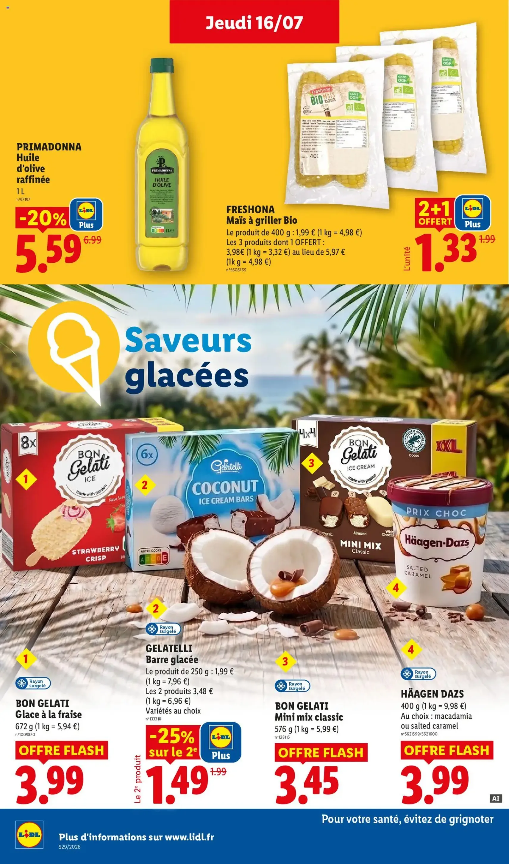 LIDL catalogue - brochure valable à partir du 16/07/2026, page 22 sur 61
