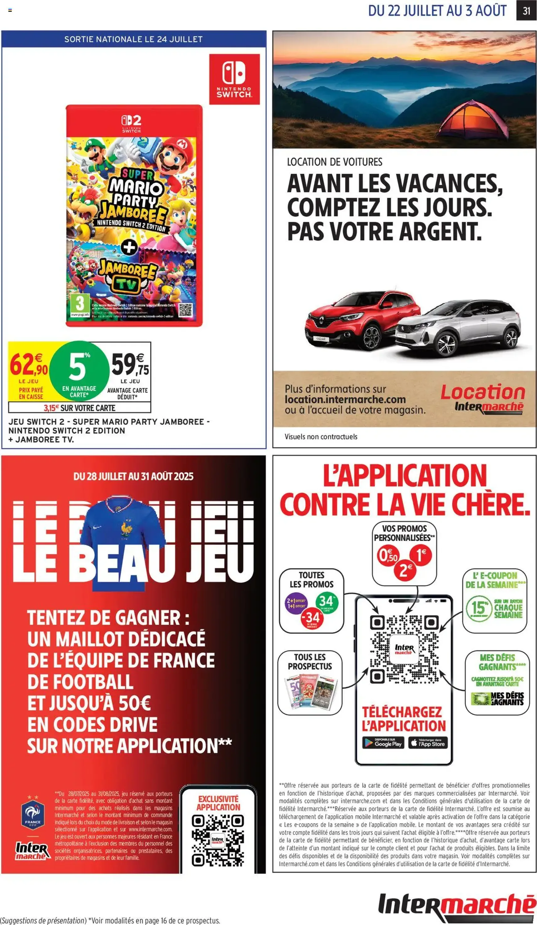Intermarché catalogue semaine 29 - brochure valable à partir du 22/07/2025, page 31 sur 32