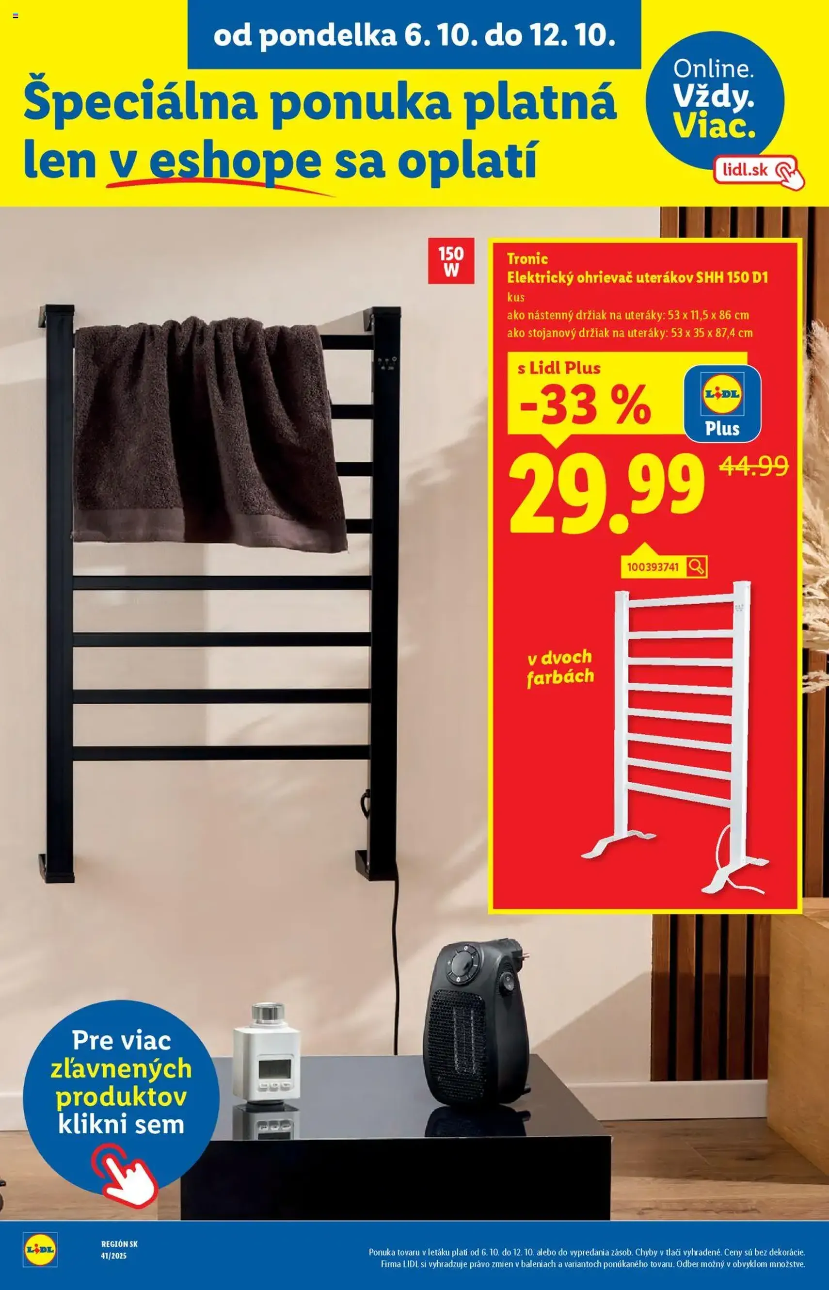 Lidl leták - platný leták od 06.10.2025 strana 66 z 108
