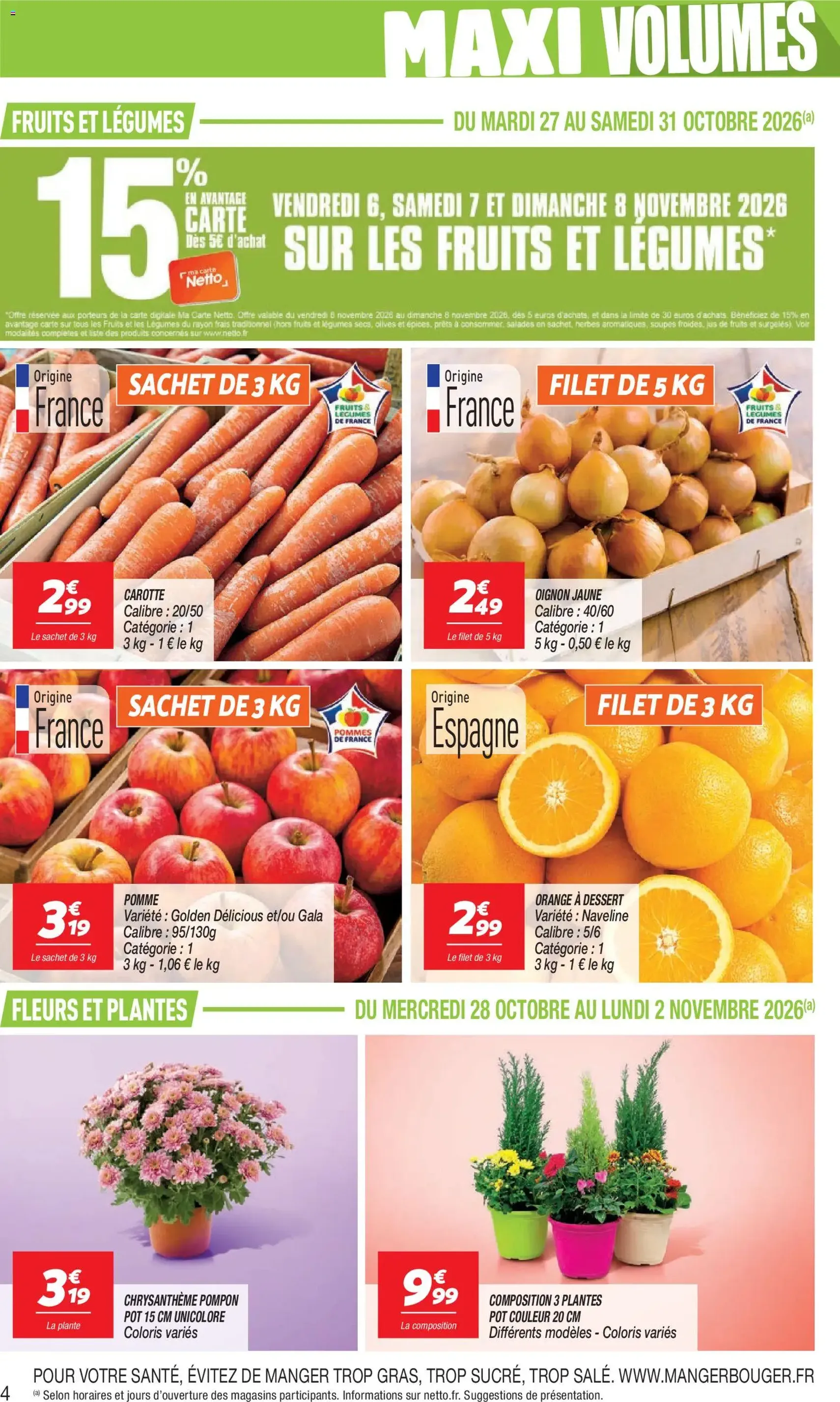 Netto catalogue - brochure valable à partir du 27/10/2026, page 4 sur 16