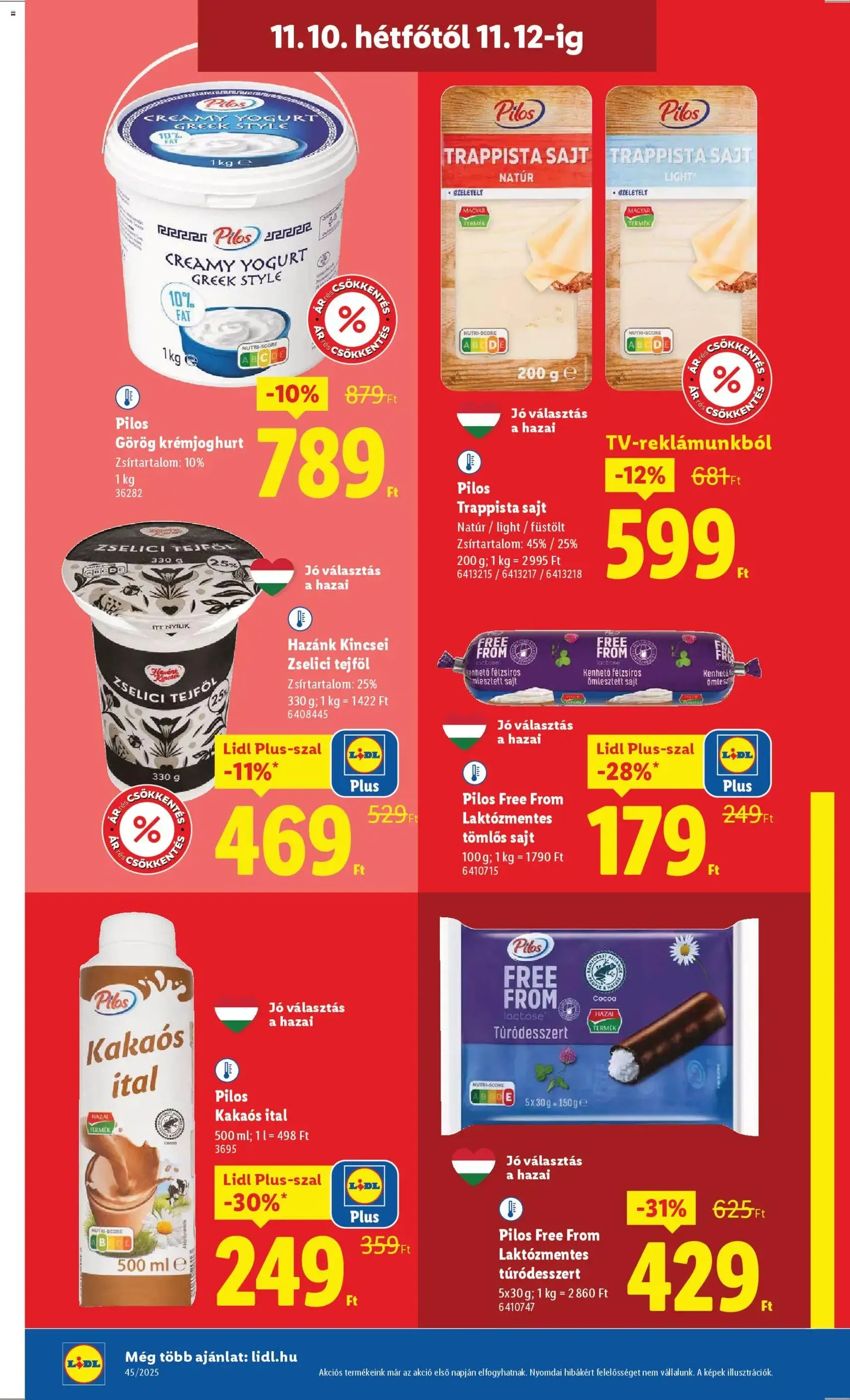 Lidl Akciós újság - 2025.11.06. érvényes szórólap 40 oldal 52 oldalból