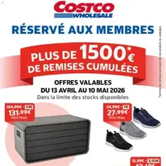 Costco catalogue - Prévisualisation du catalogue valable à partir du 13/04/2026