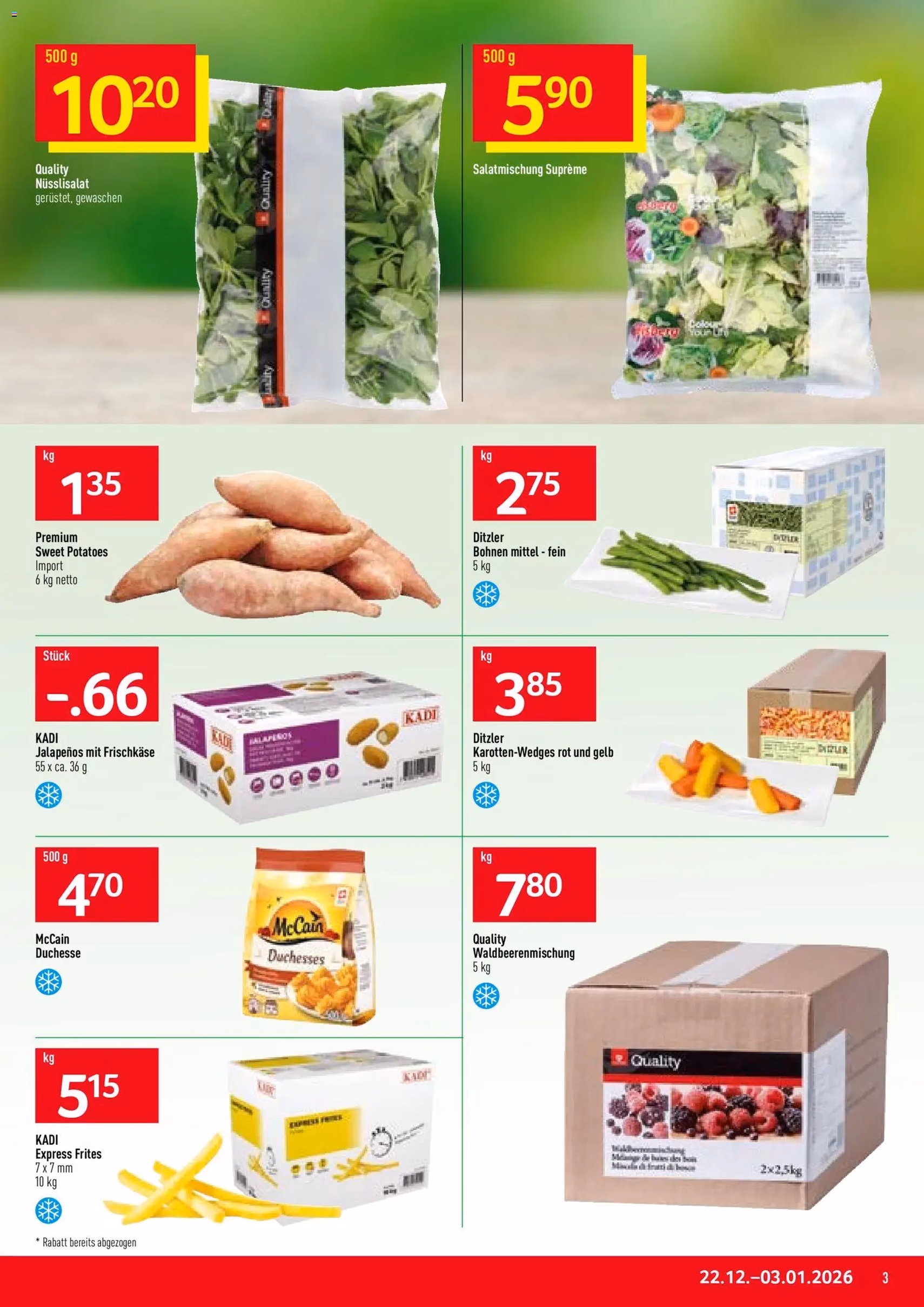 Prodega Aktionen - Gültiger Prospekt ab 22.12.2025, Seite 3 von insgesamt 36