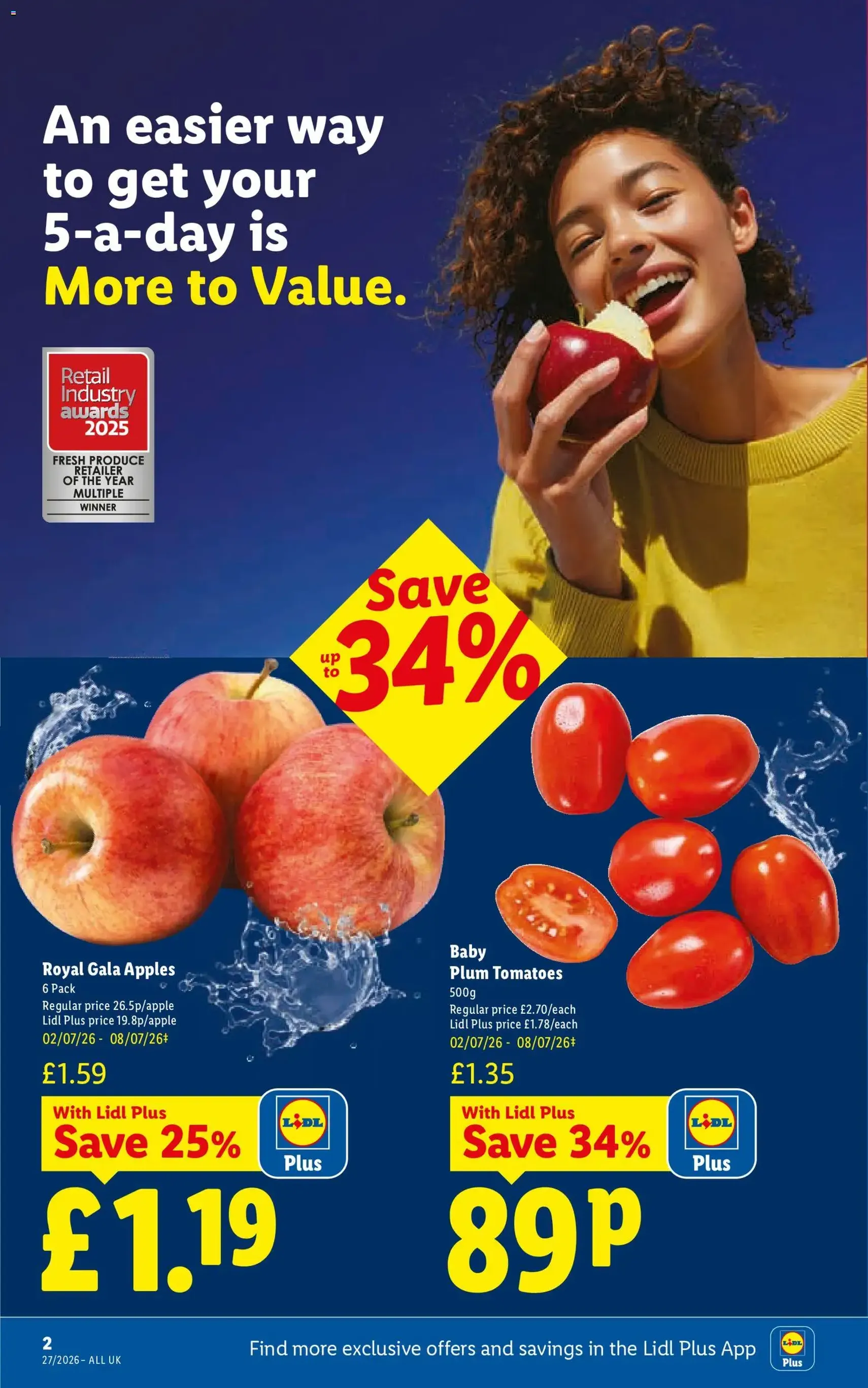 Weekly offers Lidl - valid flyer from 02/07/2026, page 2 of 25