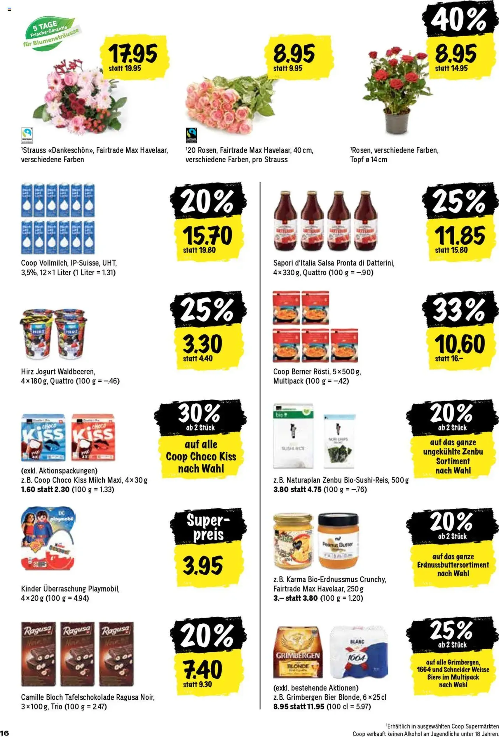 Coop Aktionen - Gültiger Prospekt ab 07.08.2025, Seite 16 von insgesamt 24 Coop Aktionen - Gültiger Prospekt ab 07.08.2025, Seite 16 von insgesamt 24