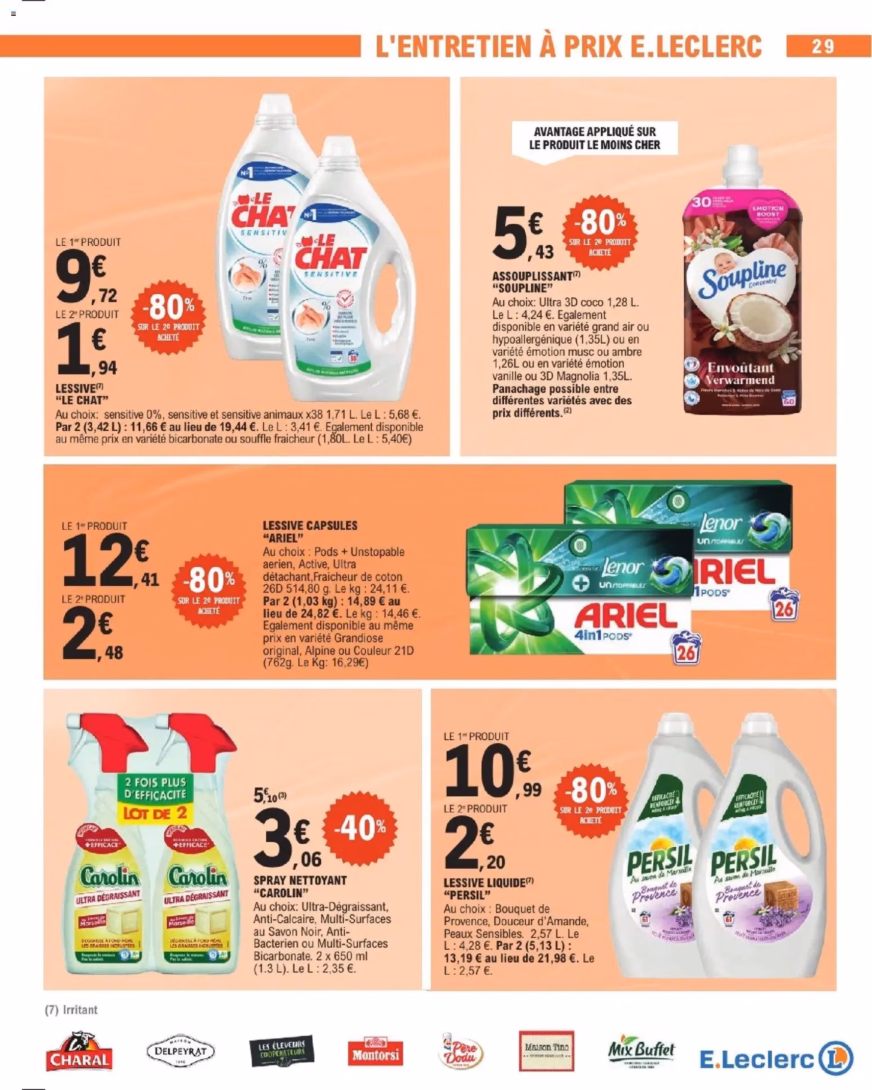 E.Leclerc catalogue de la semaine 16 - brochure valable à partir du 14/04/2026, page 29 sur 56