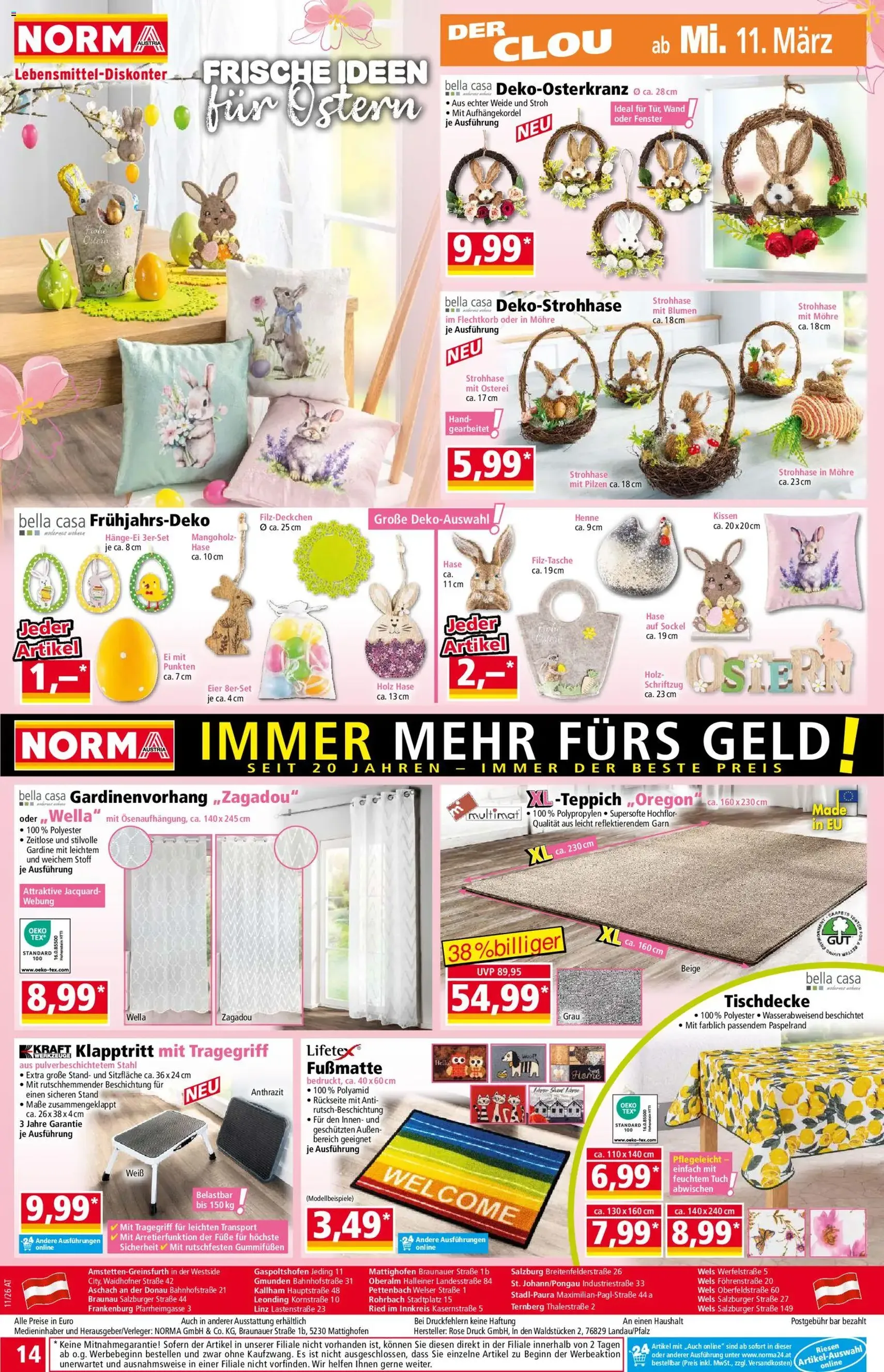 Norma Flugblatt - Gültiger Prospekt ab 09.03.2026, Seite 14 von insgesamt 18