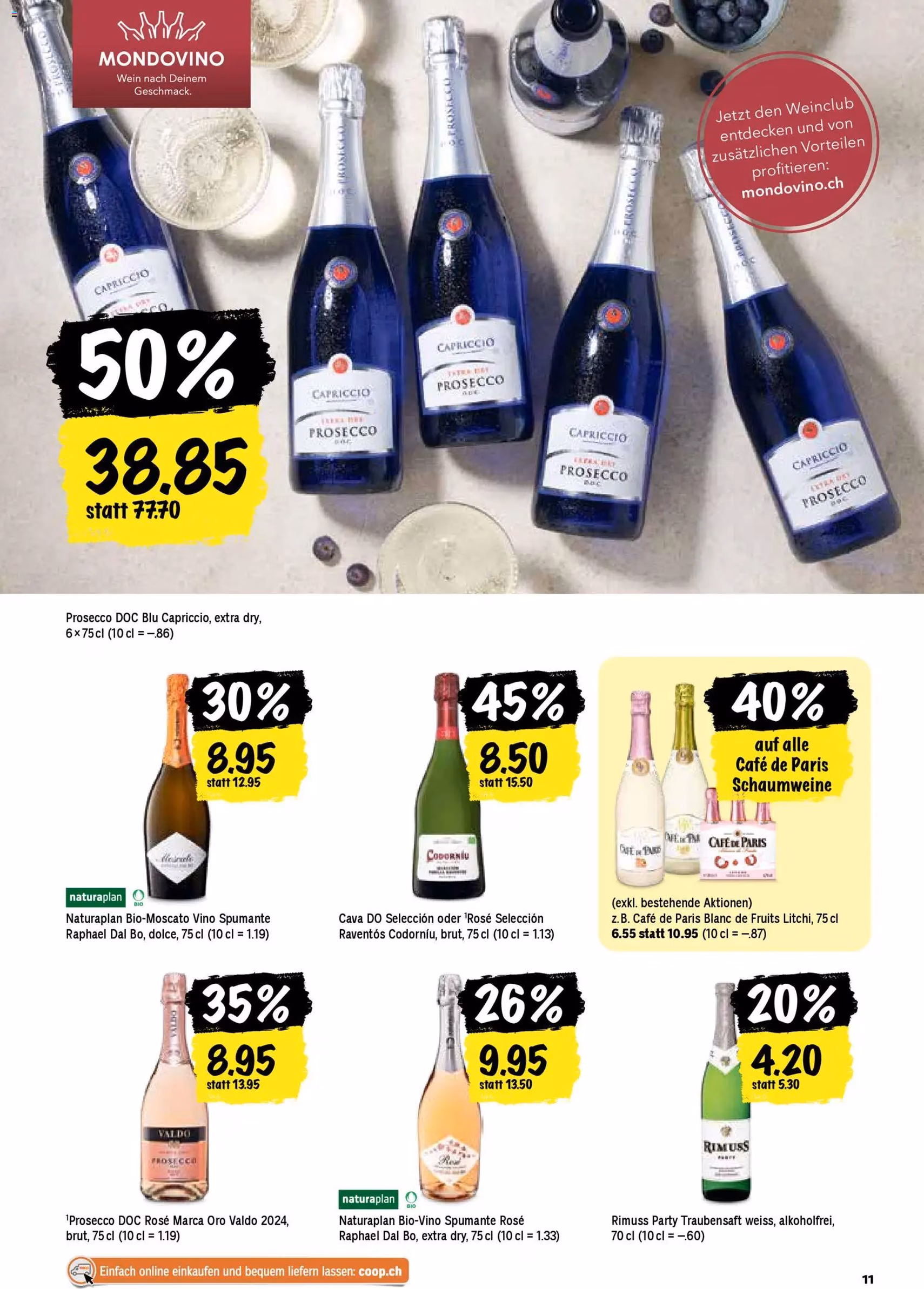 Coop Aktionen - Gültiger Prospekt ab 26.02.2026, Seite 11 von insgesamt 24