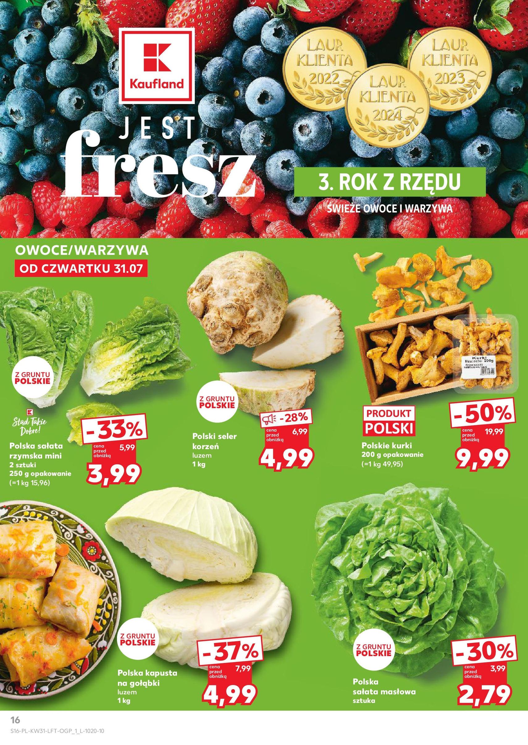 Kaufland gazetka - ważny gazetka od 31.07.2025 strona 16 z 54 Kaufland gazetka - ważny gazetka od 31.07.2025 strona 16 z 54
