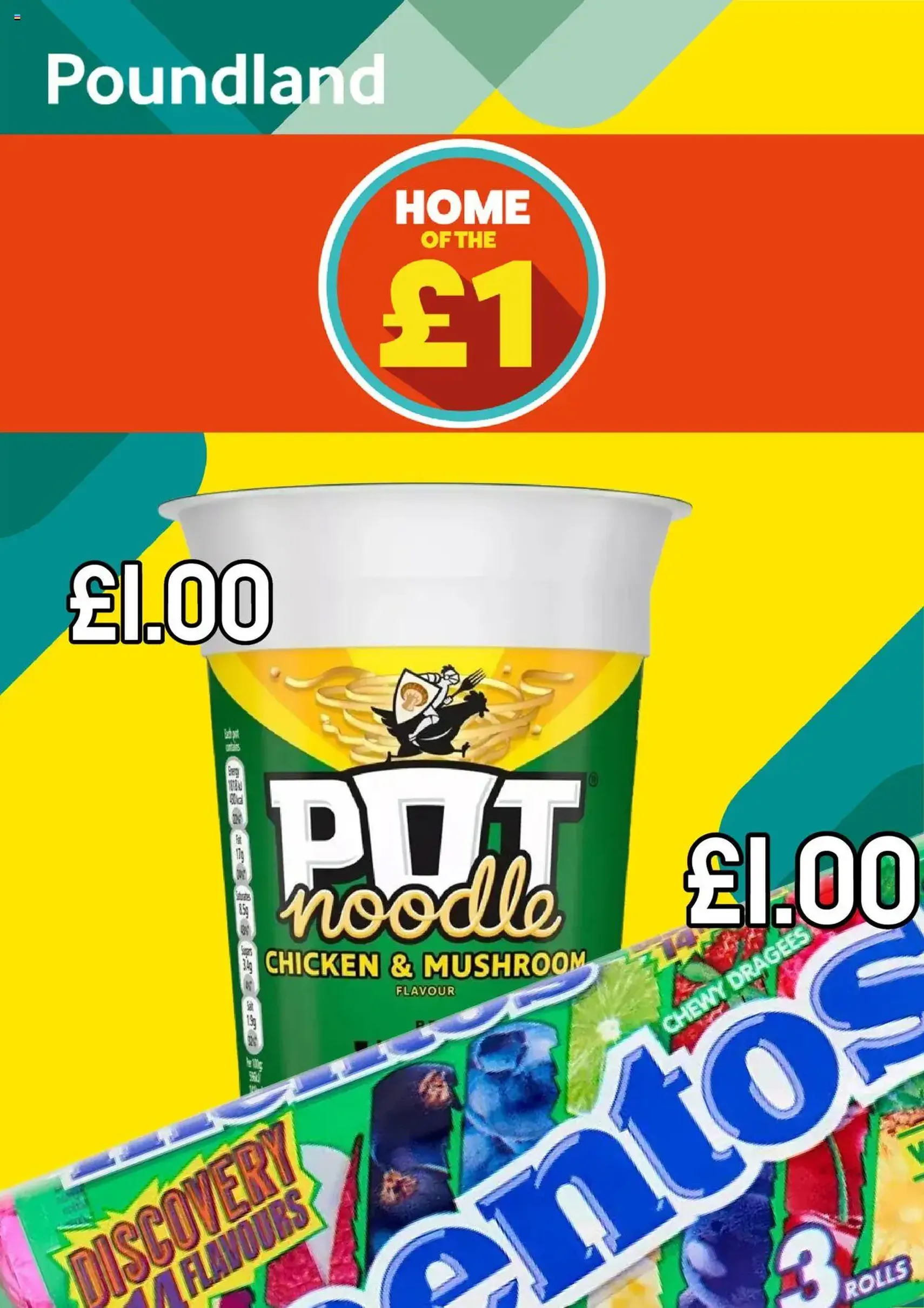 Poundland - Offers - valid flyer from 14/06/2025, page 1 of 5