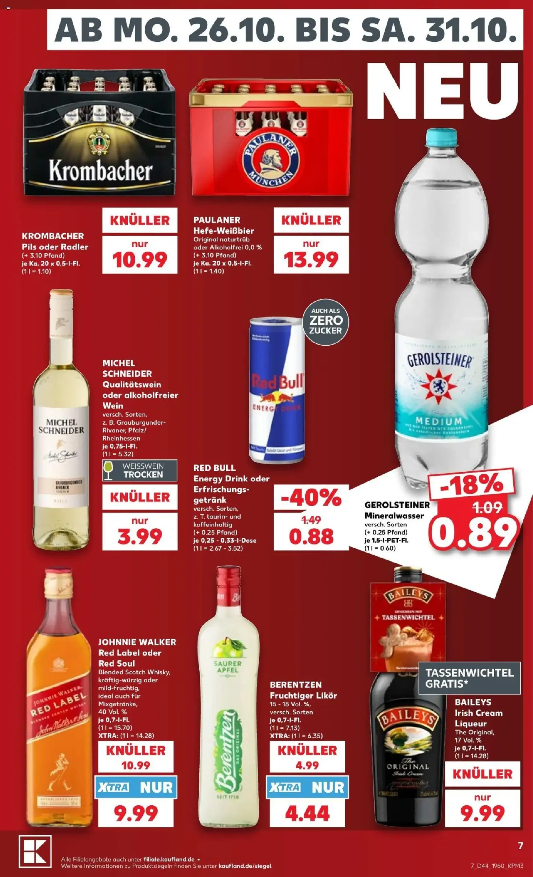 Kaufland Prospekt - Gültiger Prospekt ab 26.10.2026, Seite 7 von insgesamt 76