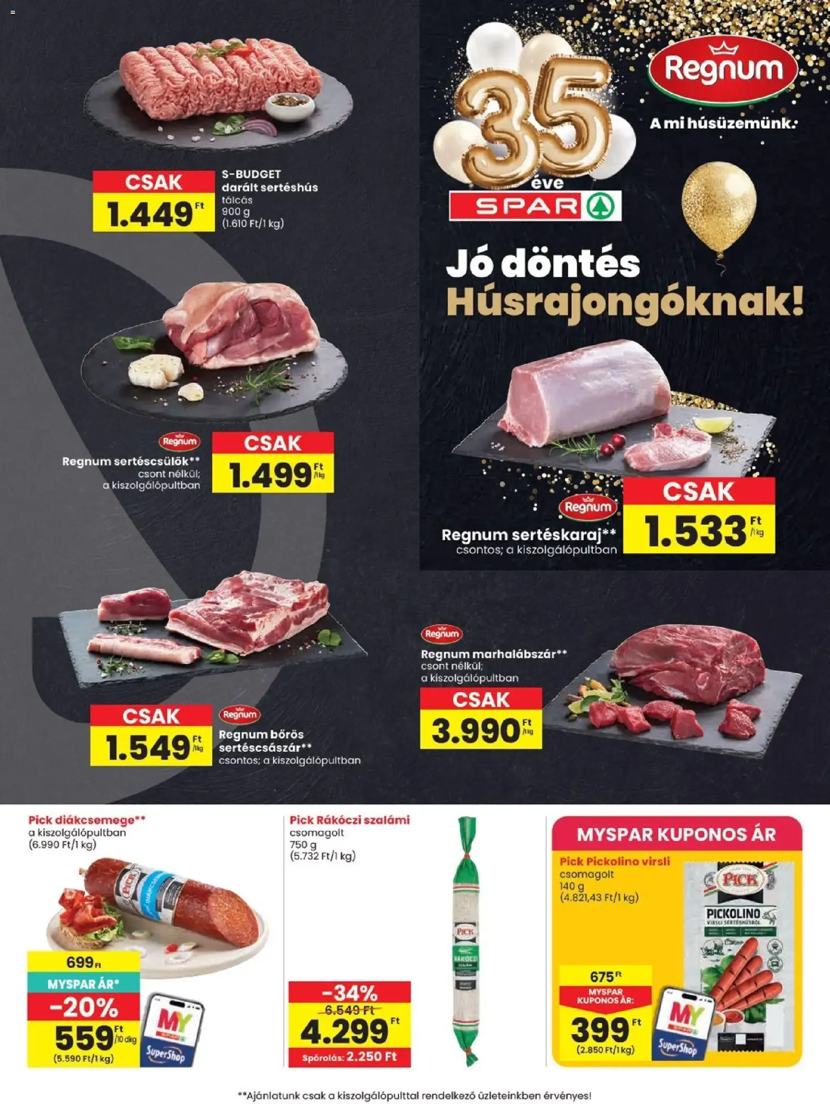 Spar akciós újság - 2026.05.21. érvényes szórólap 11 oldal 48 oldalból