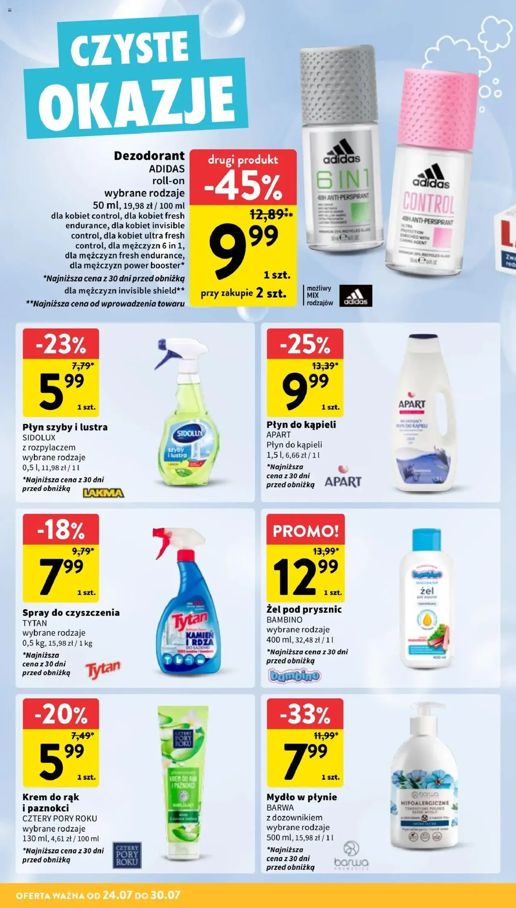 Intermarche Gazetka - ważny gazetka od 24.07.2025 strona 30 z 41 Intermarche Gazetka - ważny gazetka od 24.07.2025 strona 30 z 41