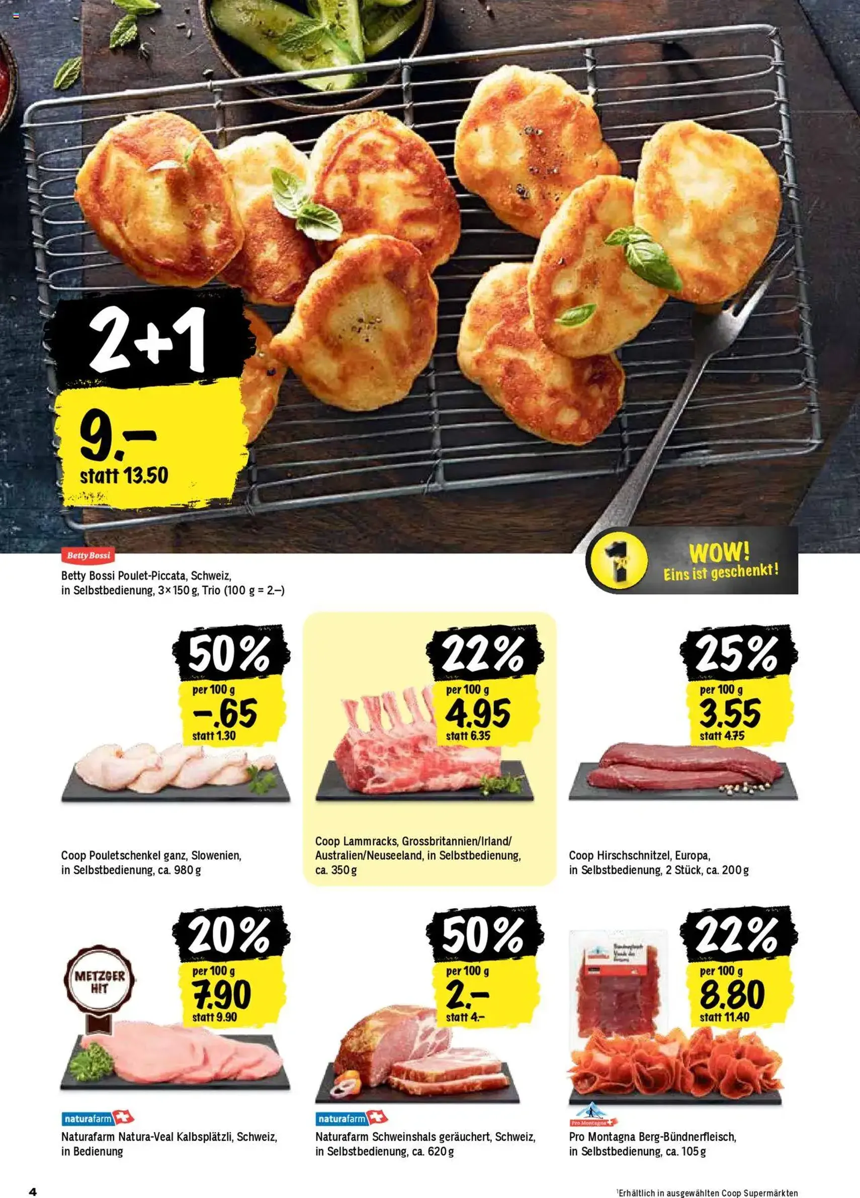 Coop Aktionen - Gültiger Prospekt ab 11.09.2025, Seite 4 von insgesamt 24 Coop Aktionen - Gültiger Prospekt ab 11.09.2025, Seite 4 von insgesamt 24