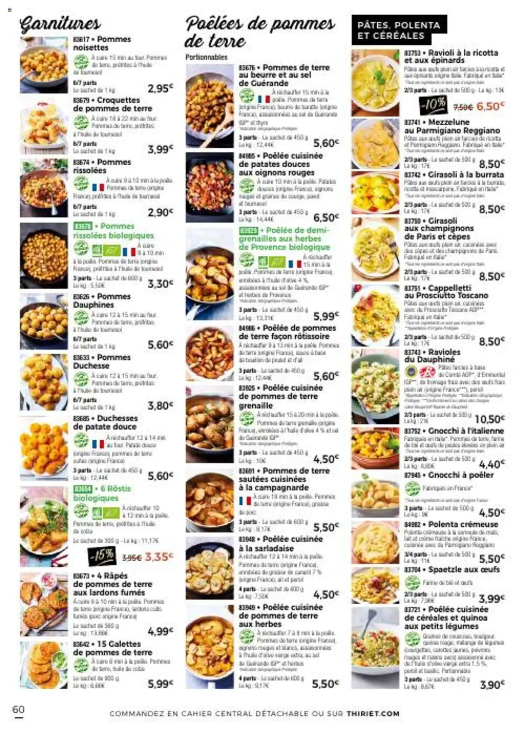Thiriet catalogue livraison à domicile - brochure valable à partir du 11/07/2025, page 60 sur 80 Thiriet catalogue livraison à domicile - brochure valable à partir du 11/07/2025, page 60 sur 80