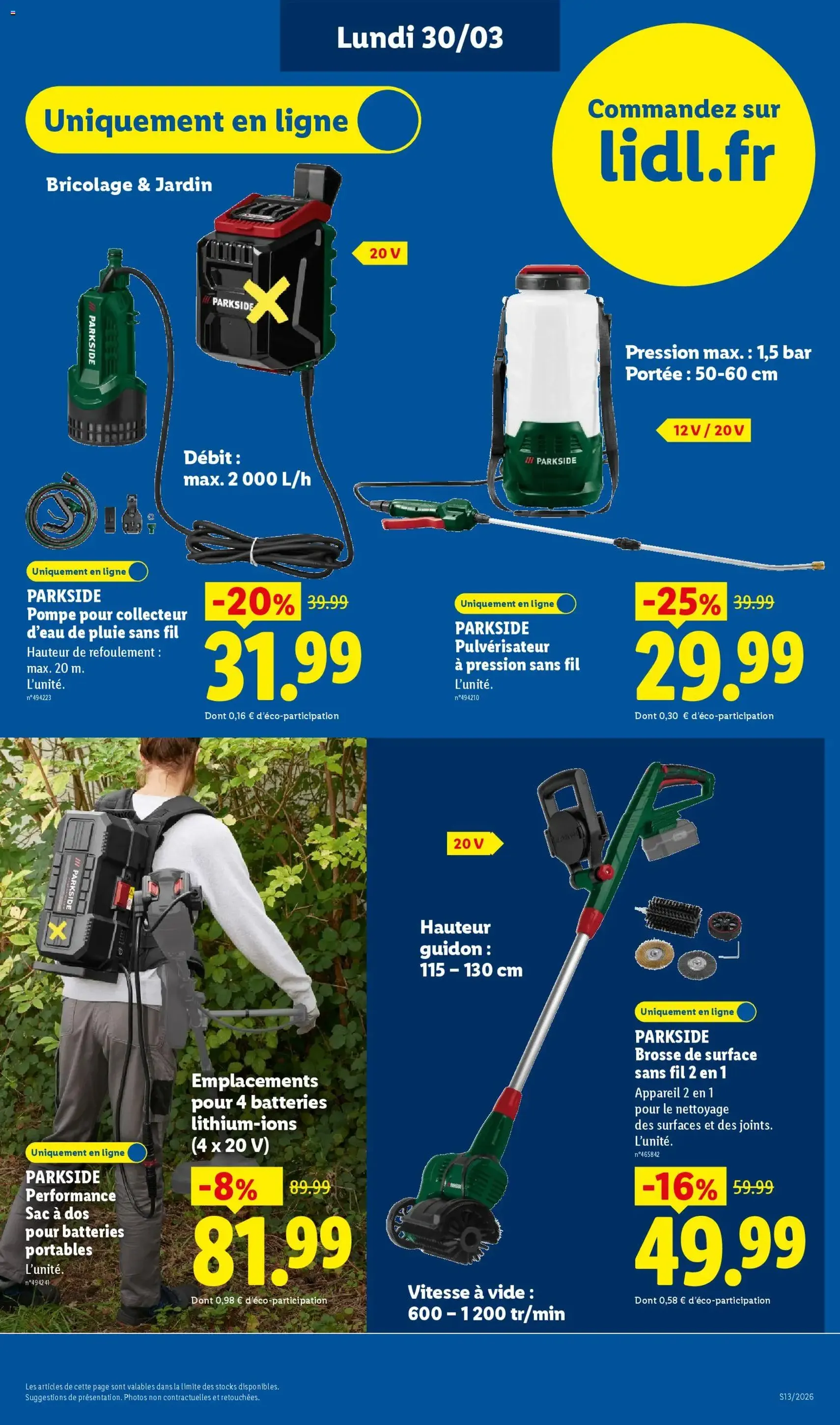 LIDL catalogue semaine 13 - brochure valable à partir du 26/03/2026, page 67 sur 76