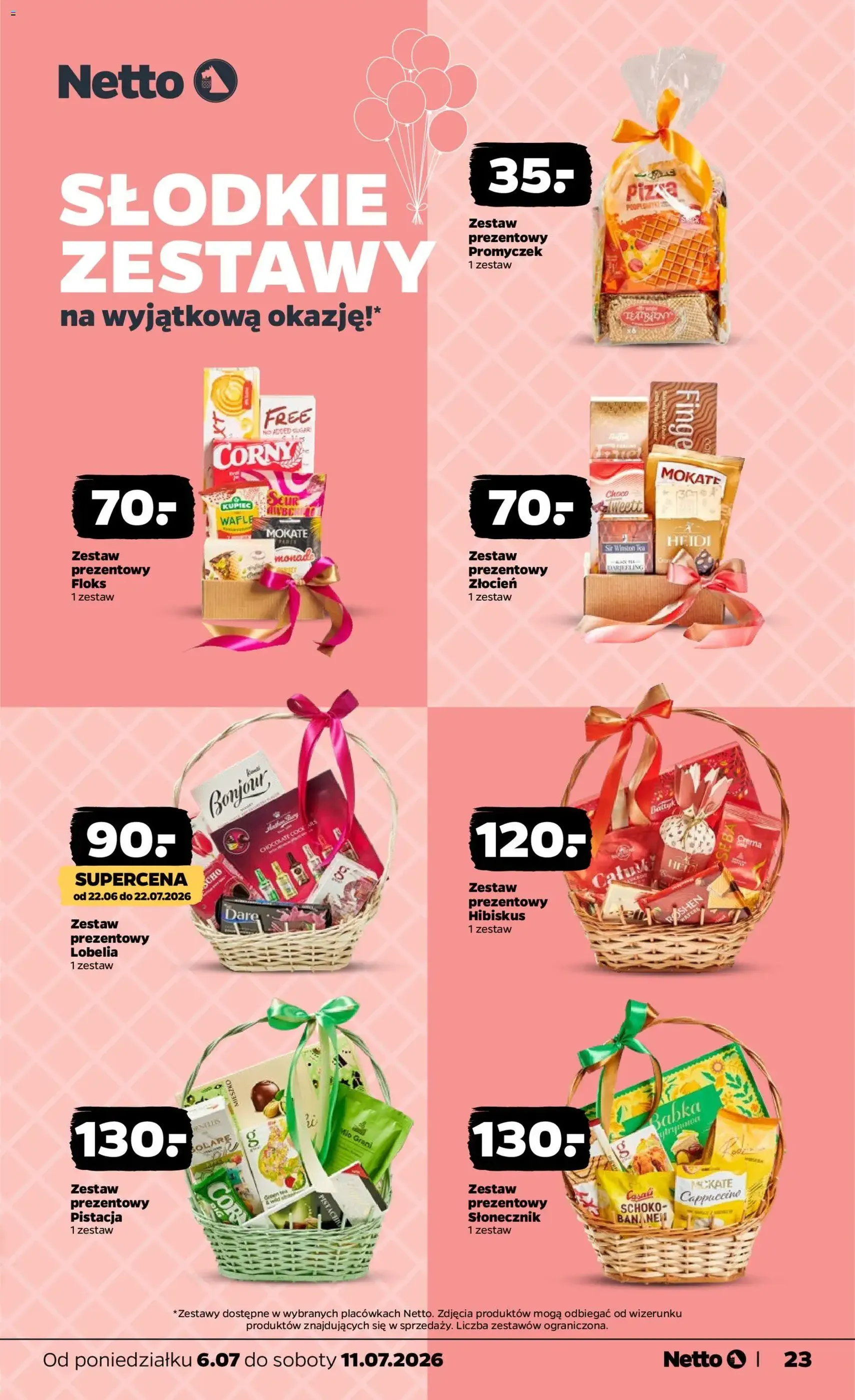 Netto gazetka od poniedziałku spożywcza - ważny gazetka od 06.07.2026 strona 23 z 35