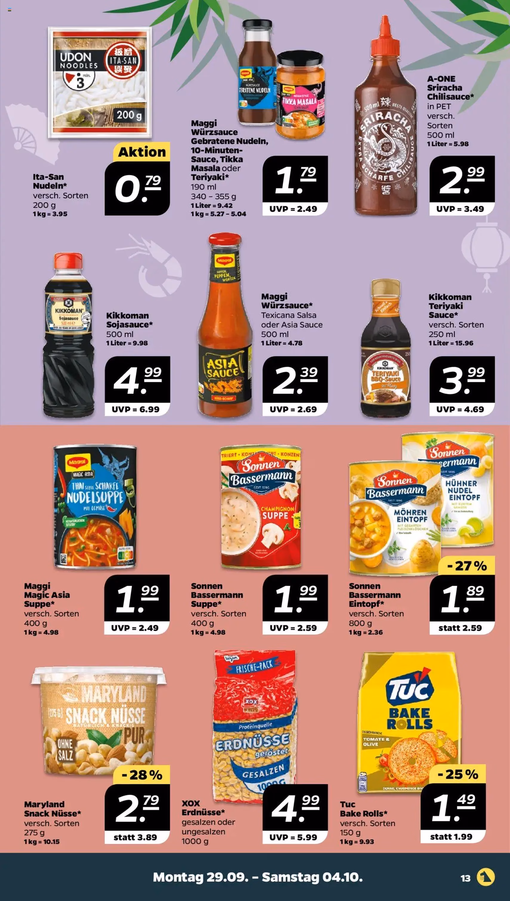 Netto Prospekt - Gültiger Prospekt ab 29.09.2025, Seite 13 von insgesamt 34