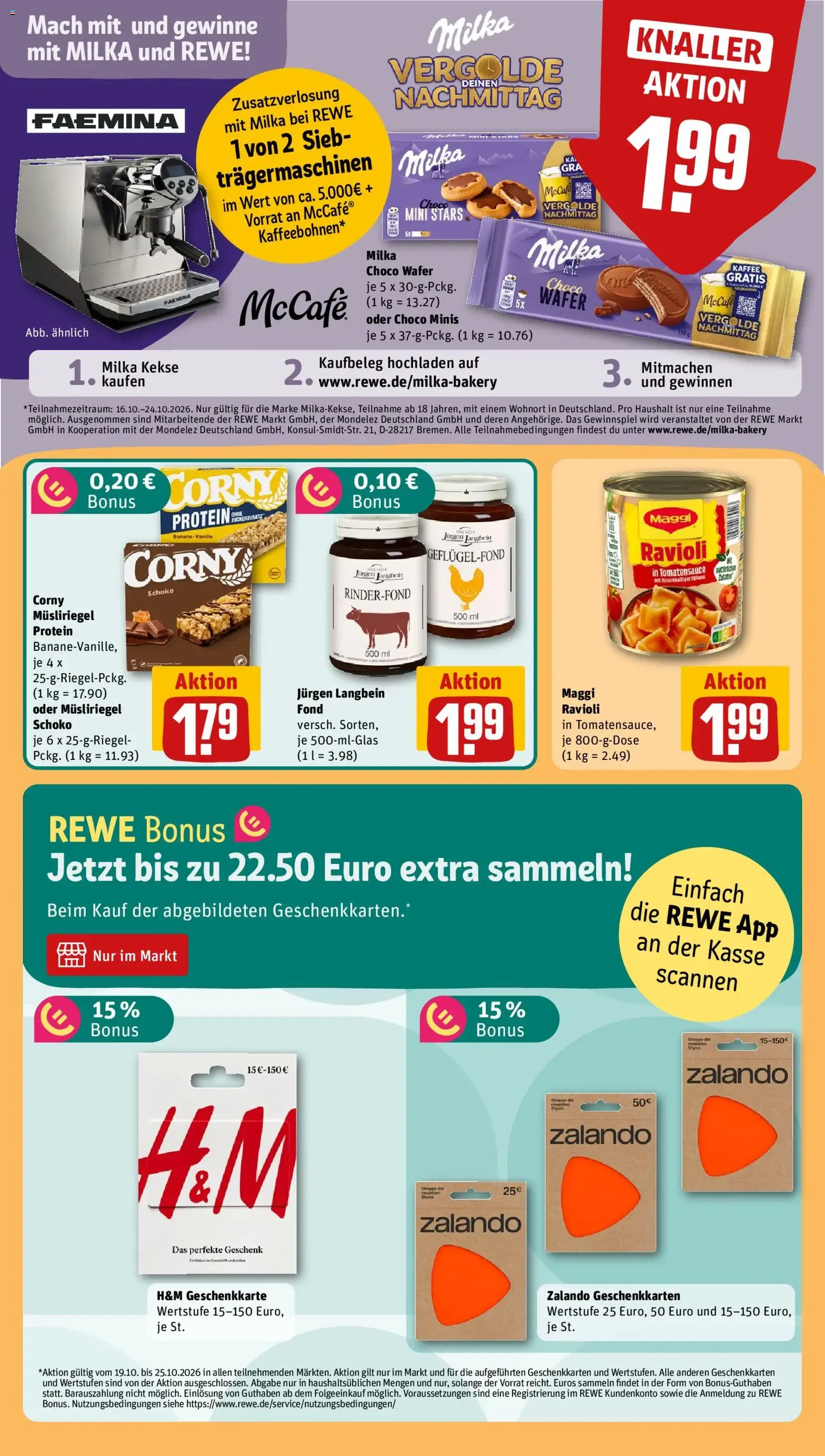 Rewe Prospekt - Gültiger Prospekt ab 19.10.2026, Seite 16 von insgesamt 20