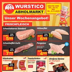 Wurstico Abholmarkt Flugblatt - Prospekt Vorschau gültig ab 30.10.2025 Wurstico Abholmarkt Flugblatt - Prospekt Vorschau gültig ab 30.10.2025