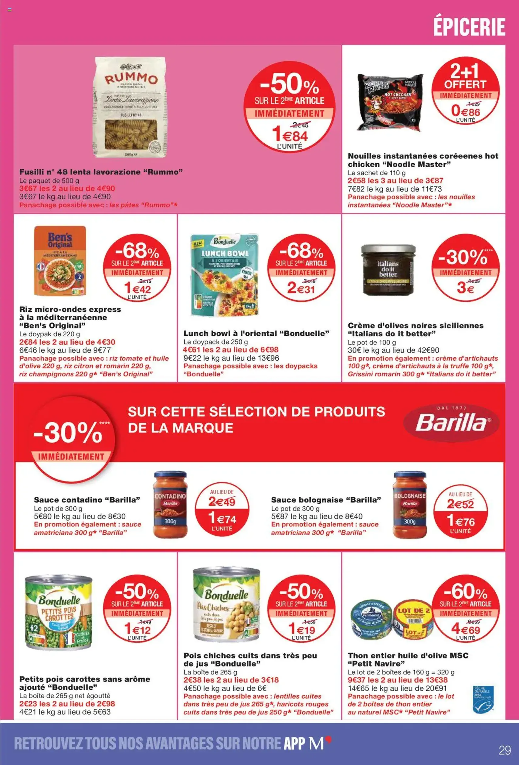 Monoprix catalogue - brochure valable à partir du 21/10/2025, page 29 sur 56 Monoprix catalogue - brochure valable à partir du 21/10/2025, page 29 sur 56