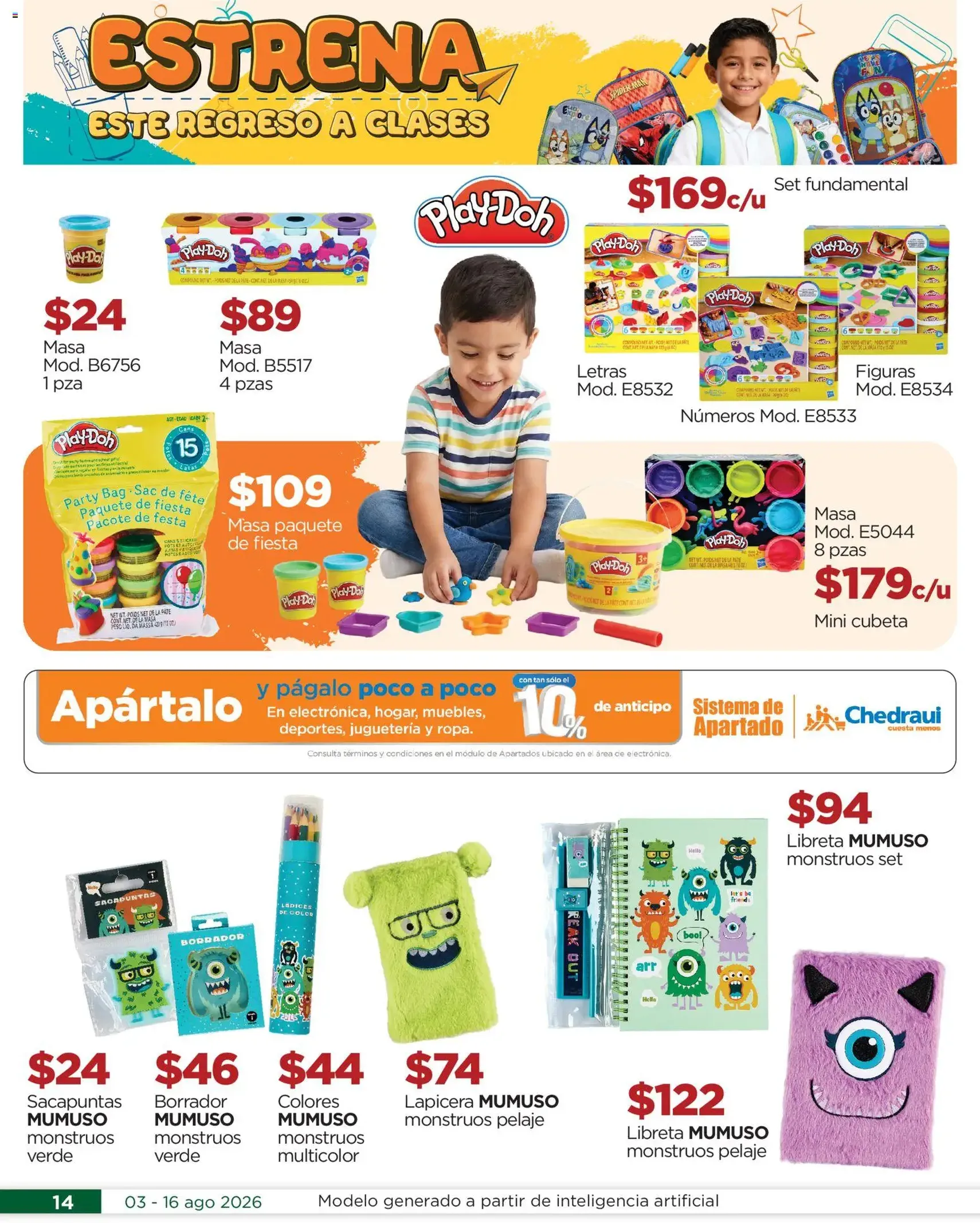 Chedraui folleto - folleto válido desde 03/08/2026 página 14 de 16