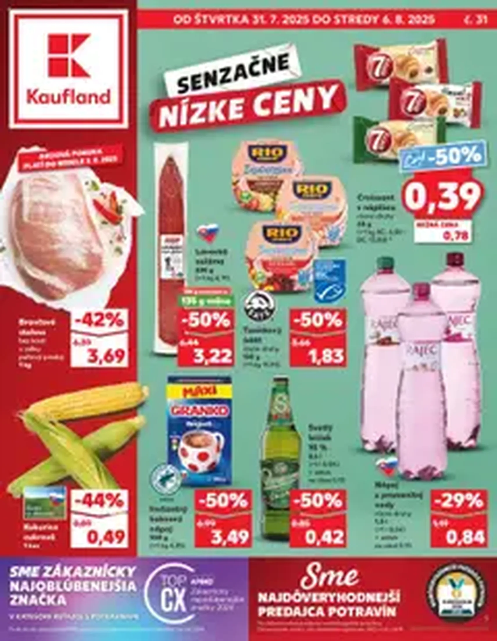 Kaufland Bratislava-Dúbravka - platný leták od 31.07.2025 strana 1 z 1