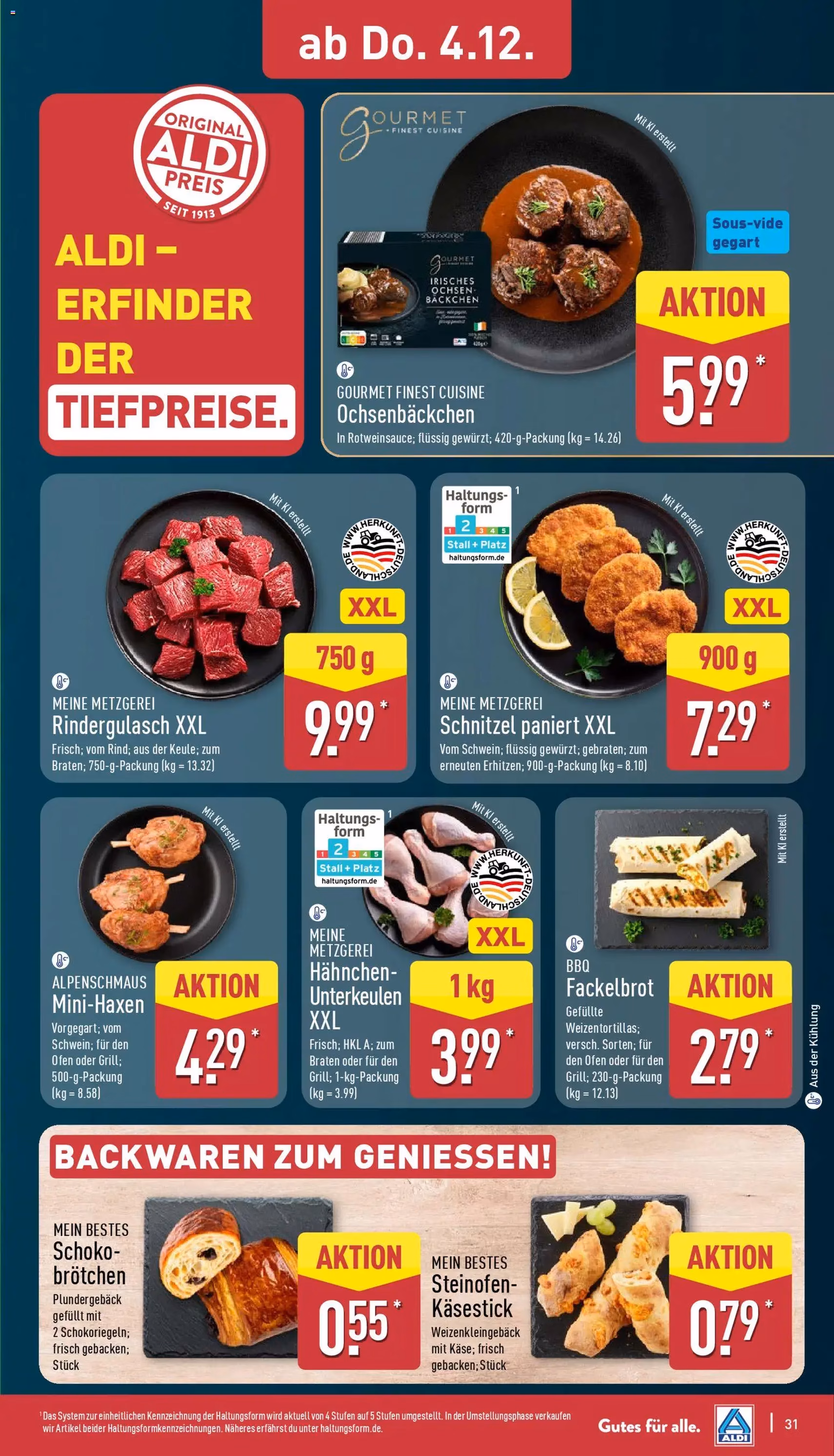 Aldi Prospekt - Gültiger Prospekt ab 01.12.2025, Seite 31 von insgesamt 45