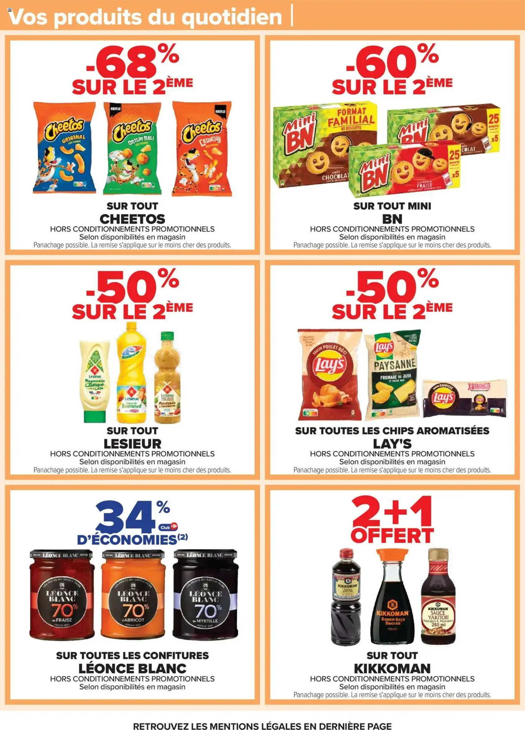 Carrefour catalogue semaine 30 - brochure valable à partir du 22/07/2025, page 58 sur 108 Carrefour catalogue semaine 30 - brochure valable à partir du 22/07/2025, page 58 sur 108