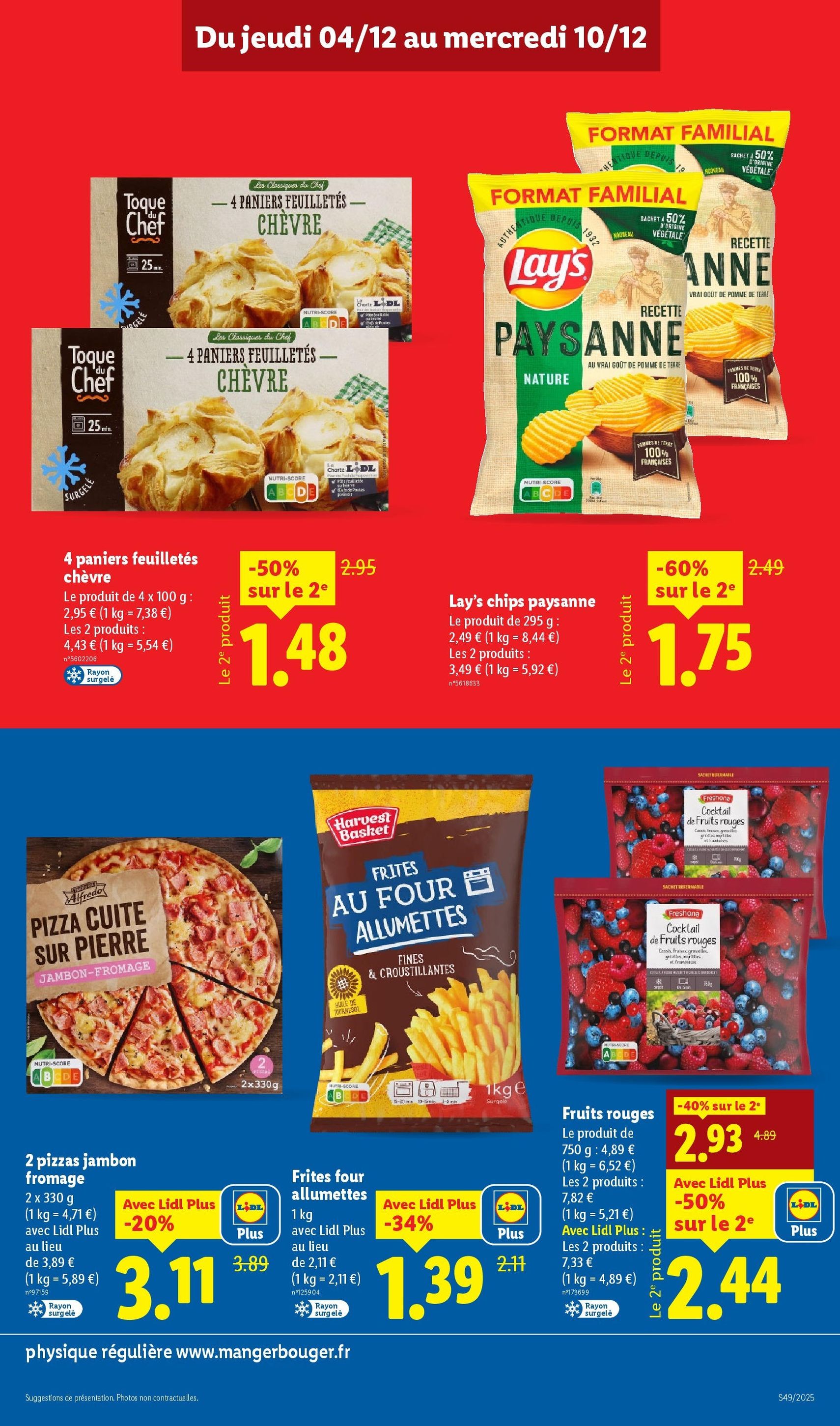 LIDL catalogue semaine 49 - brochure valable à partir du 04/12/2025, page 13 sur 96