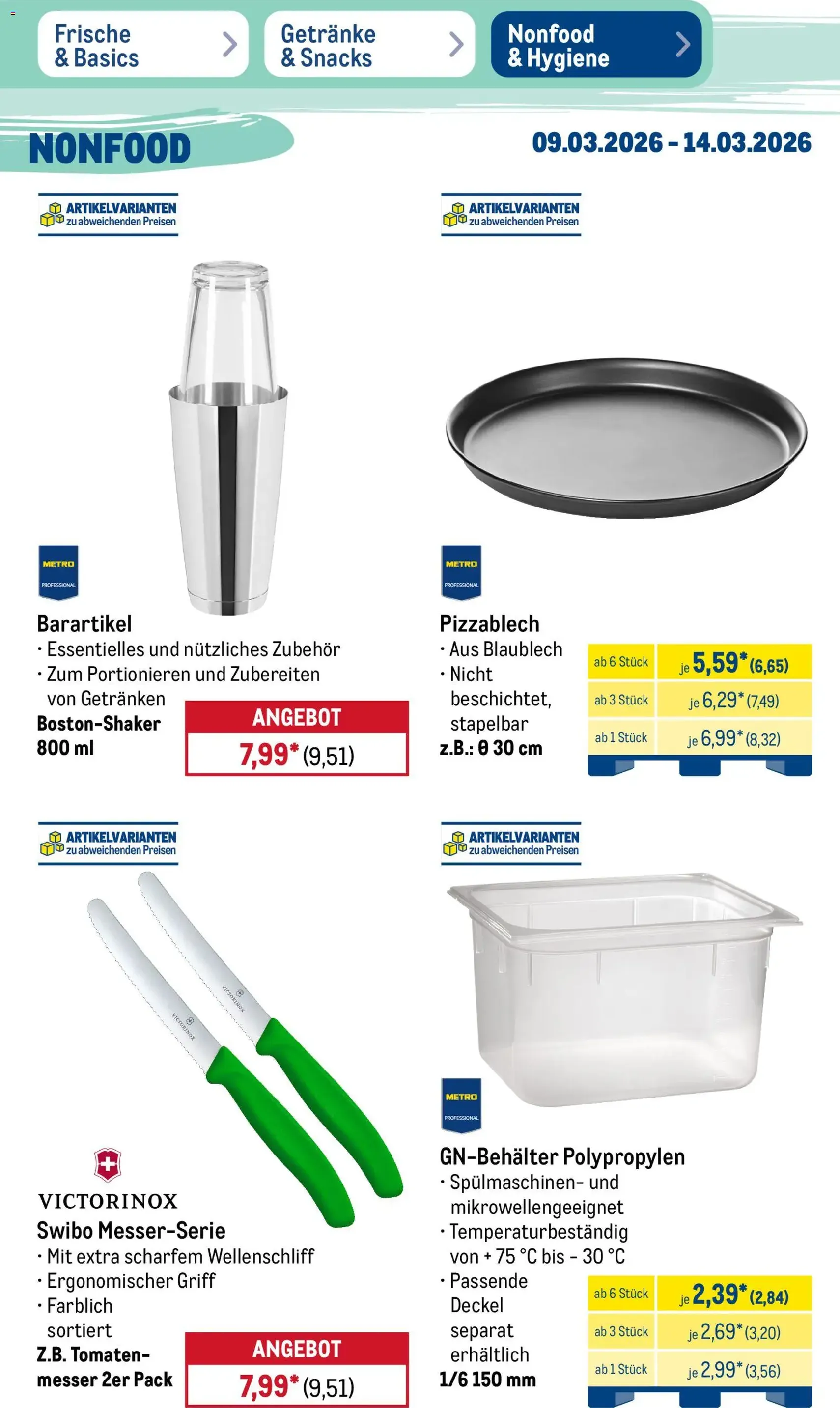 Metro Prospekt - Gültiger Prospekt ab 09.03.2026, Seite 49 von insgesamt 55