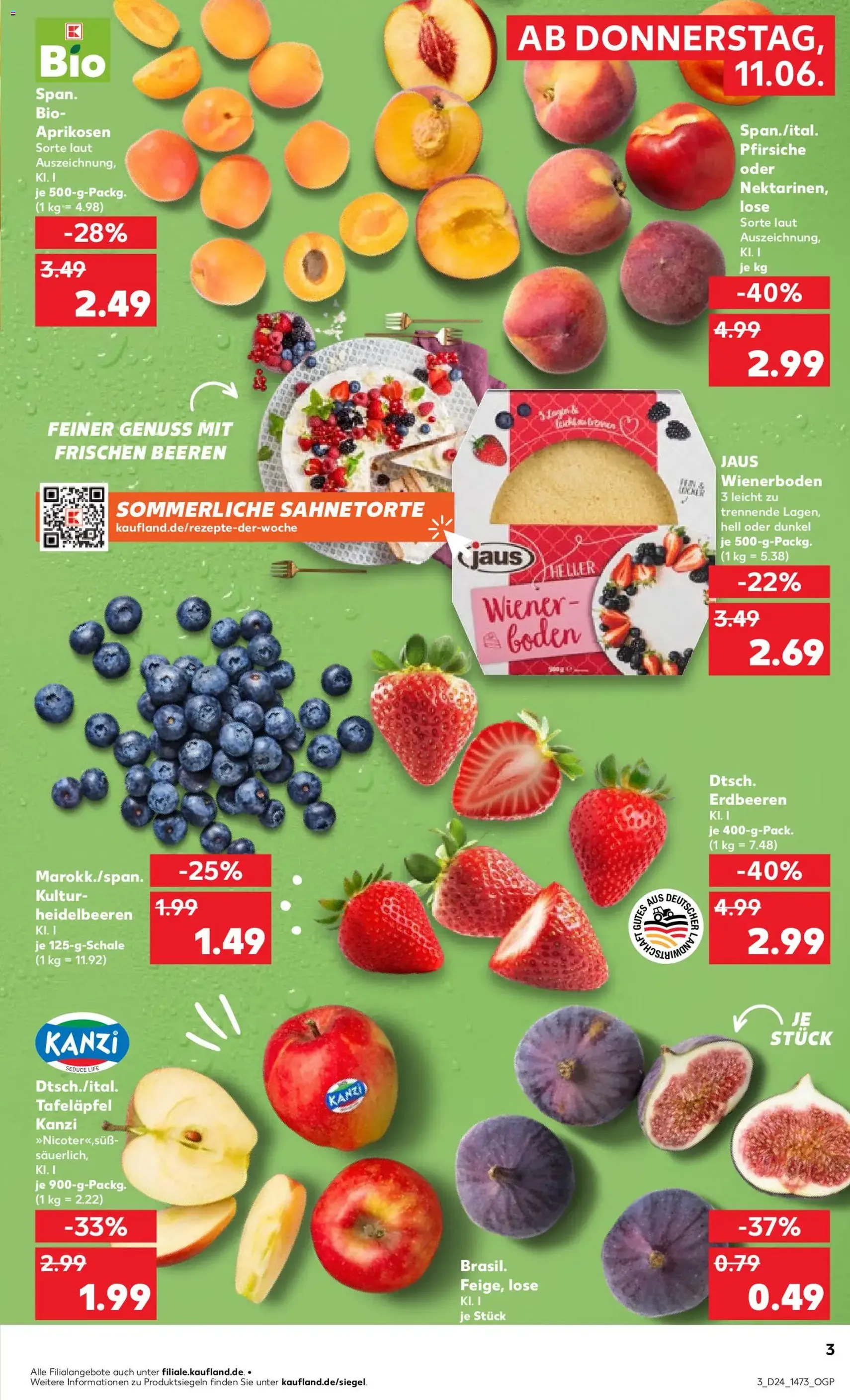 Kaufland Prospekt - Gültiger Prospekt ab 11.06.2026, Seite 3 von insgesamt 50