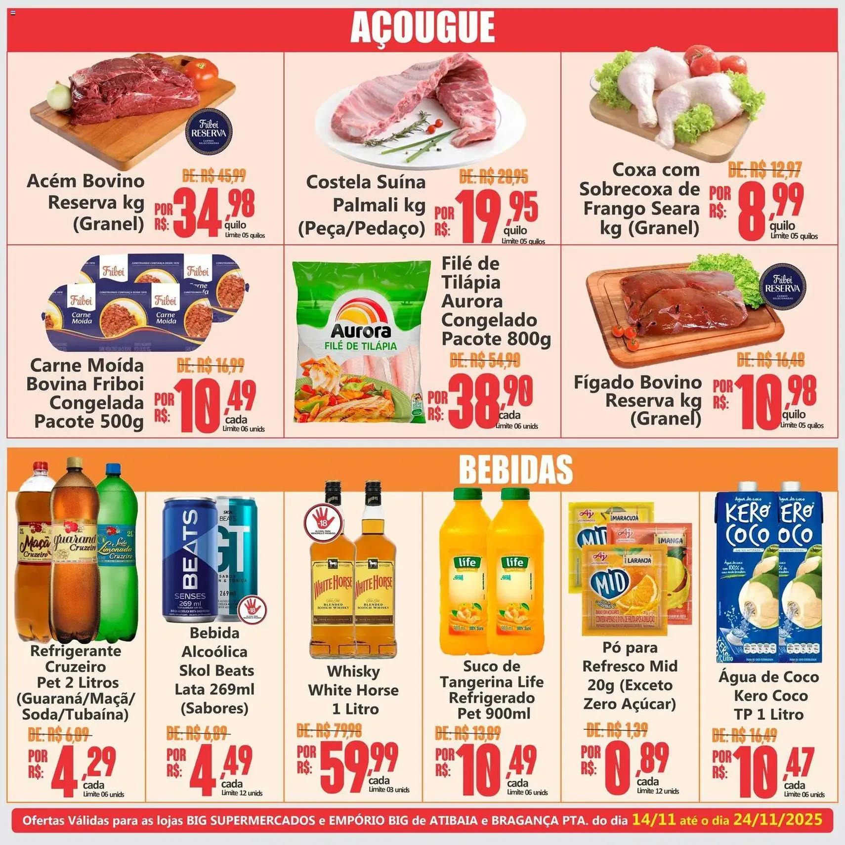 Big Supermercados - Ofertas da semana - folheto válido a partir de 14/11/2025 página 2 de 5