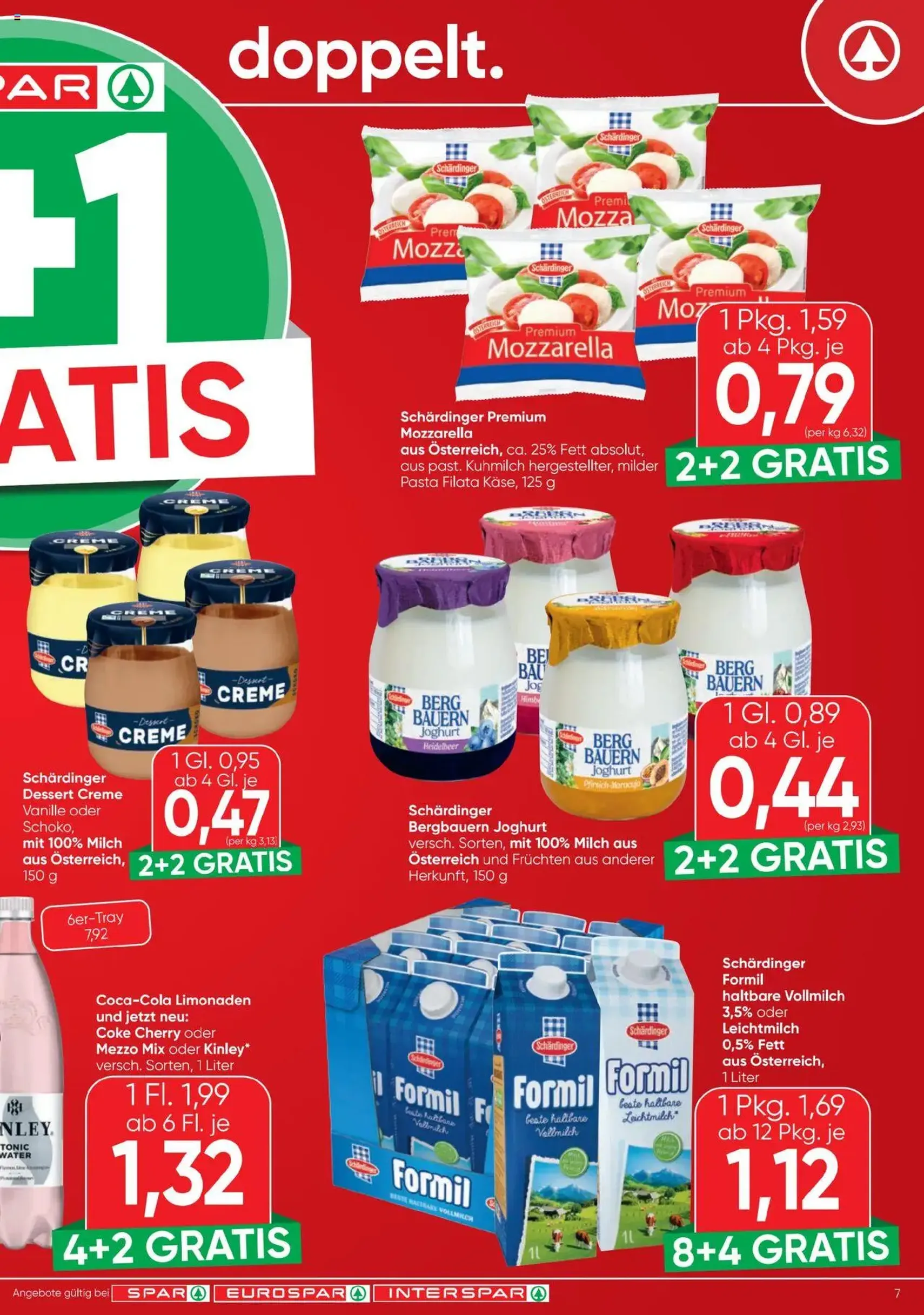 Spar Flugblatt - Gültiger Prospekt ab 28.08.2025, Seite 7 von insgesamt 20 Spar Flugblatt - Gültiger Prospekt ab 28.08.2025, Seite 7 von insgesamt 20