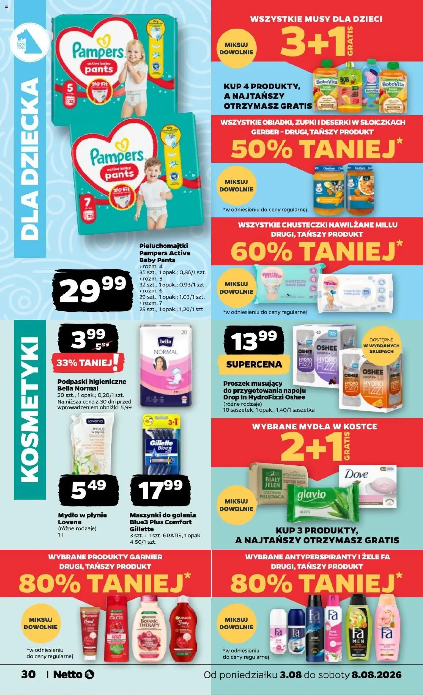 Netto gazetka od poniedziałku - ważny gazetka od 03.08.2026 strona 30 z 37