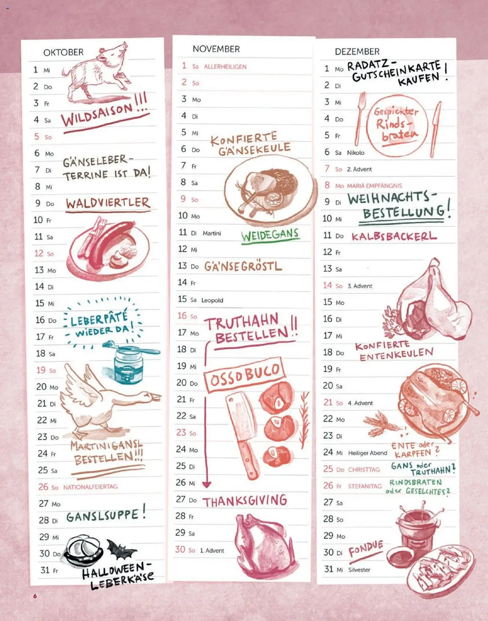 Radatz Schmeckt - Gültiger Prospekt ab 01.11.2025, Seite 6 von insgesamt 60